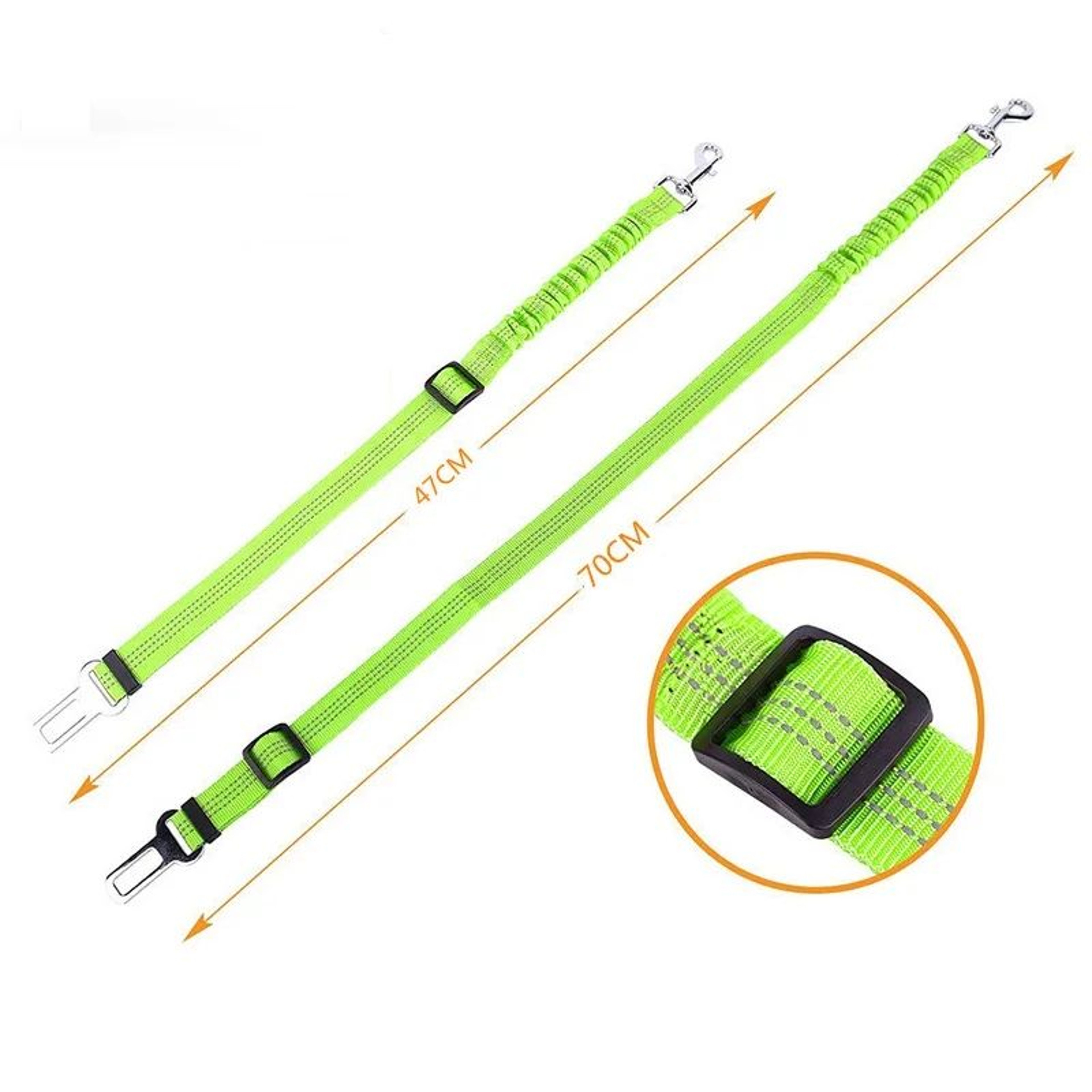 Adjustable Dog Car Safety Leash 5