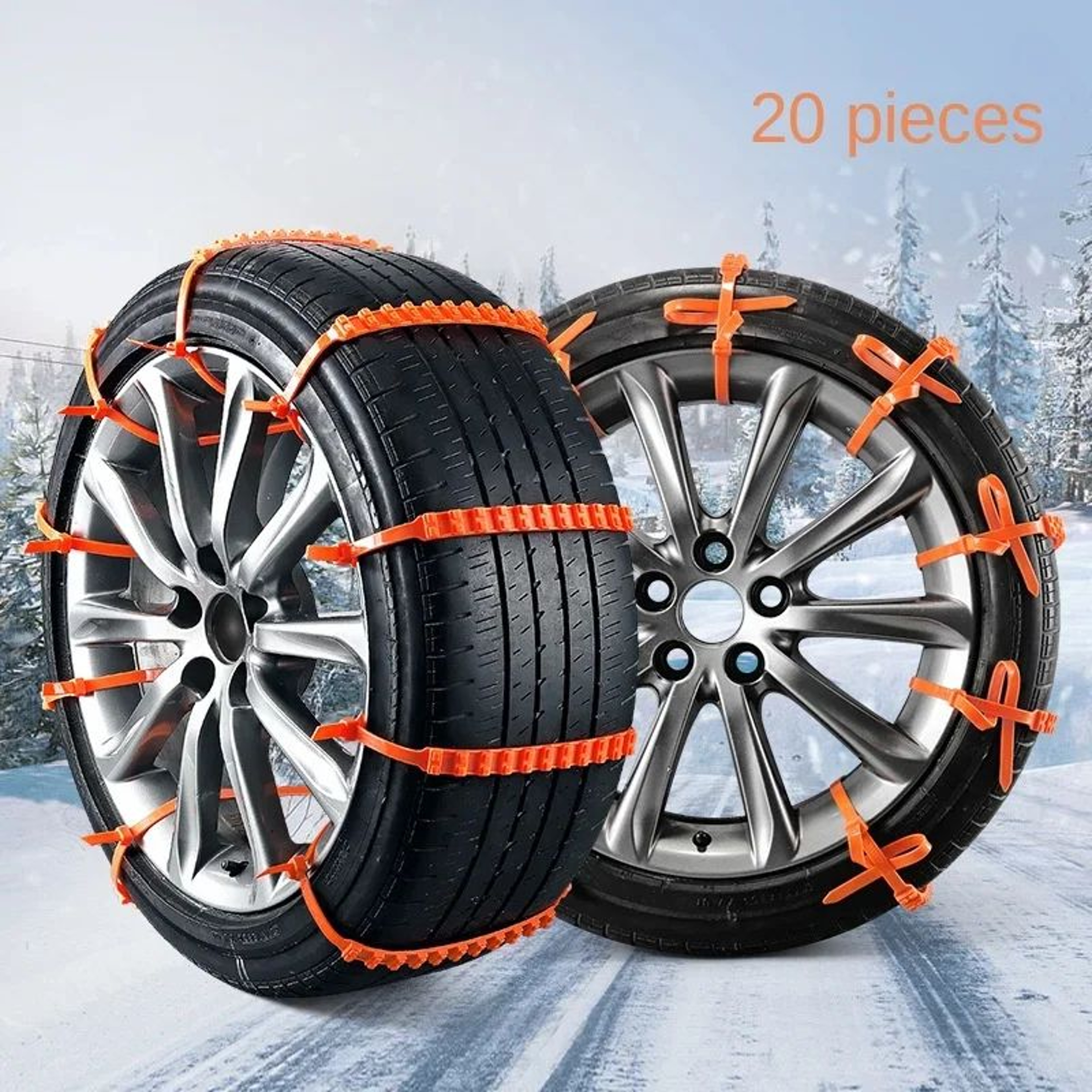 Winter Car Anti Skid Snow Chains 1