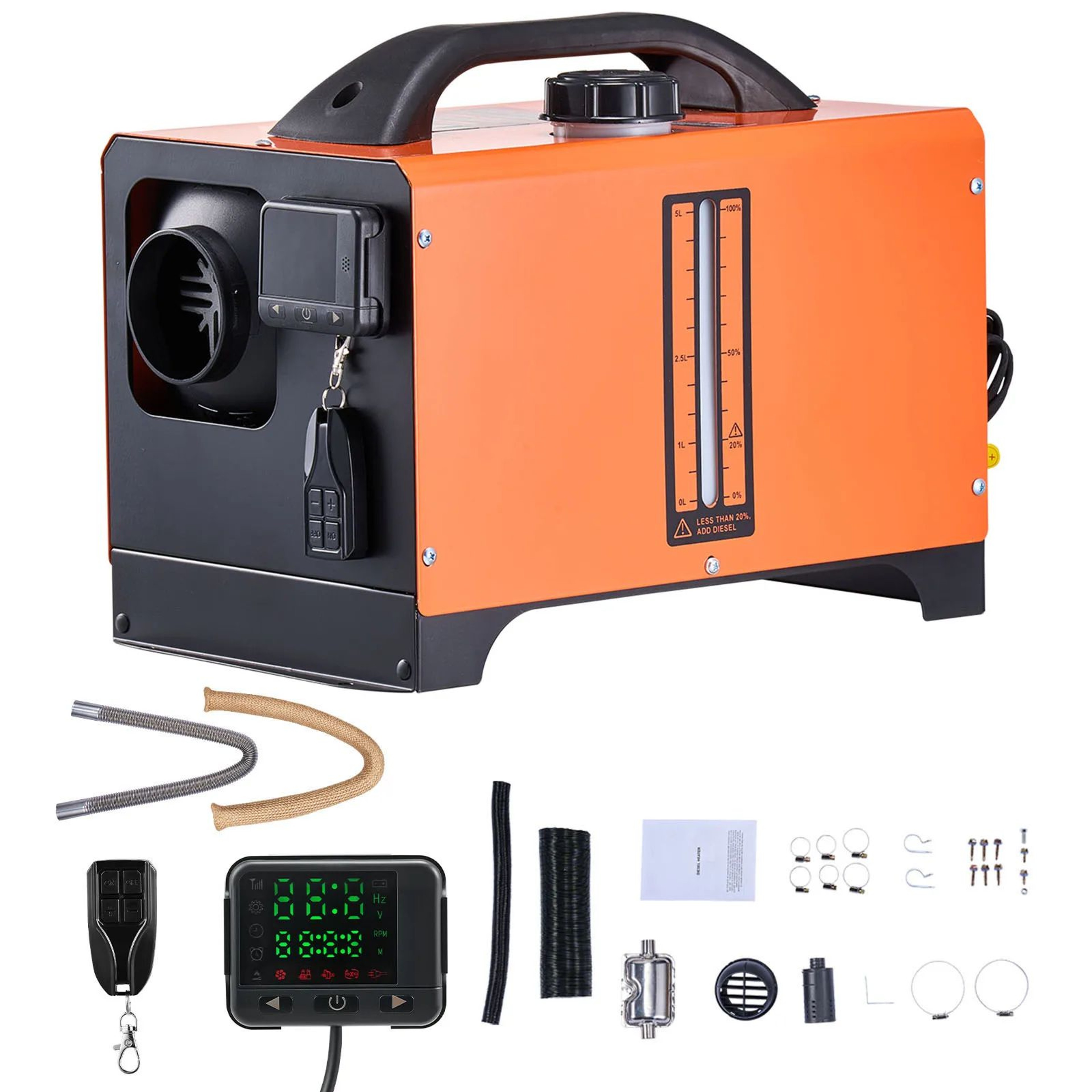 8KW Diesel Air Heater With Remote Control 0