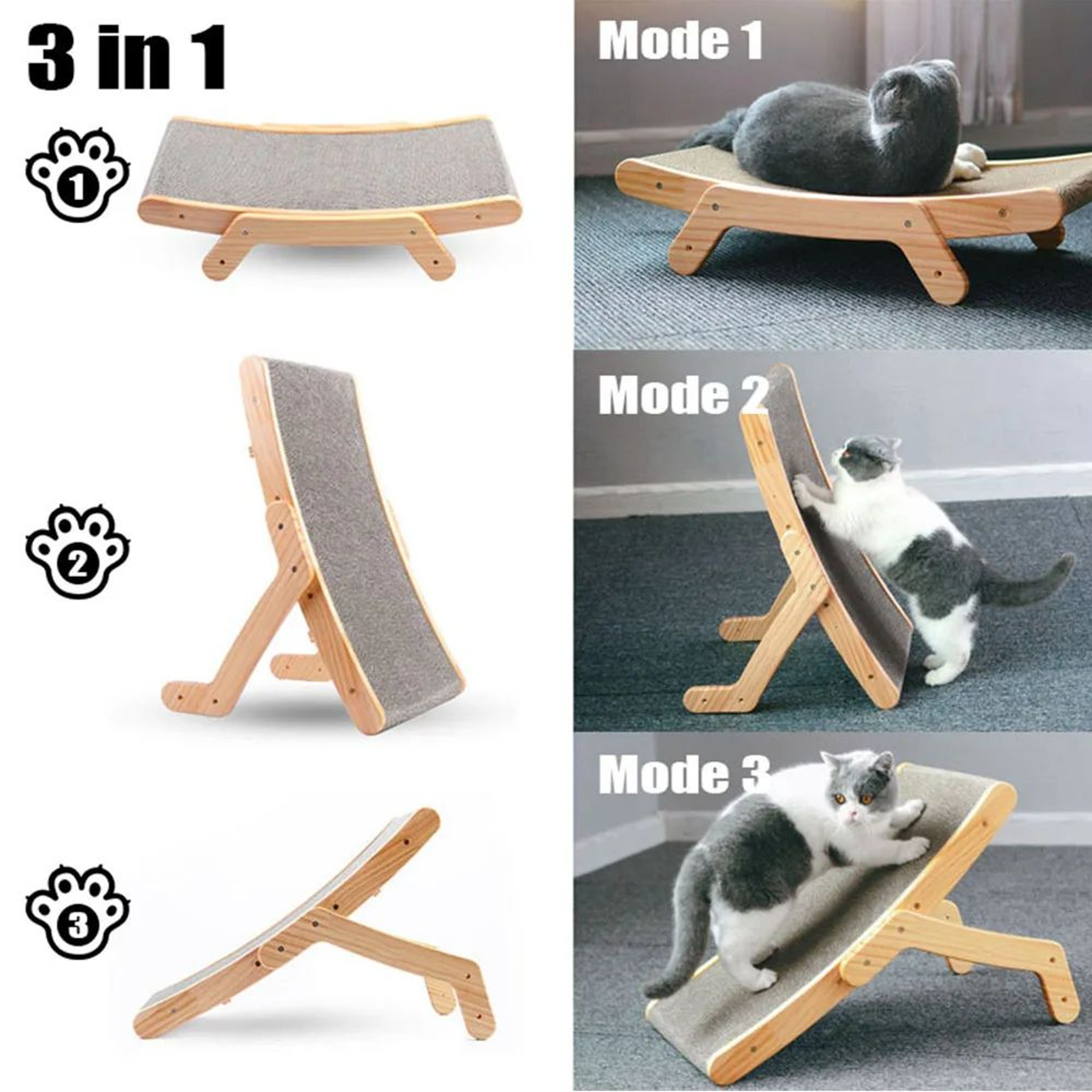 Replaceable Corrugated Cat Scratcher Board 7