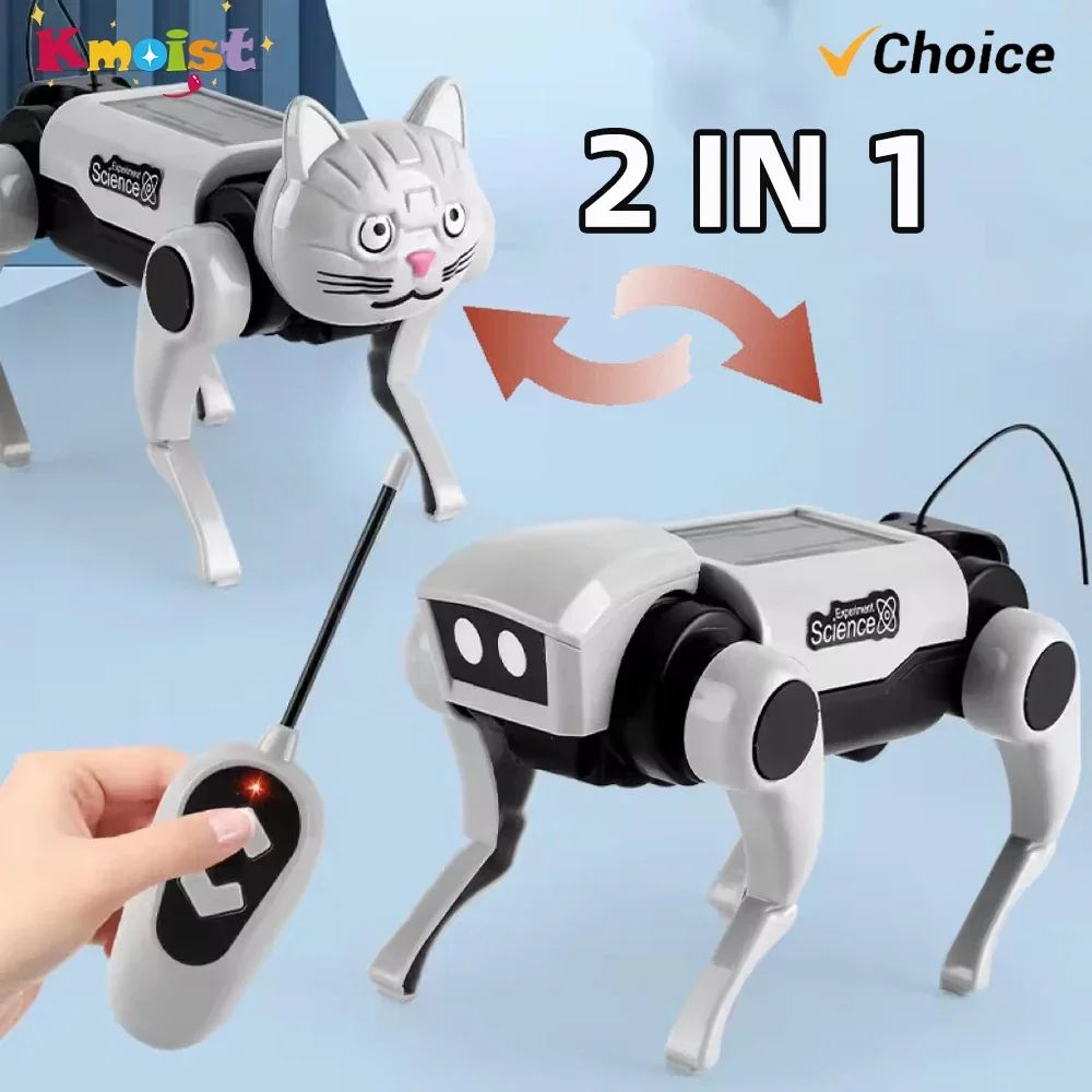 RC Robot Dog DIY Assembly Toy 0