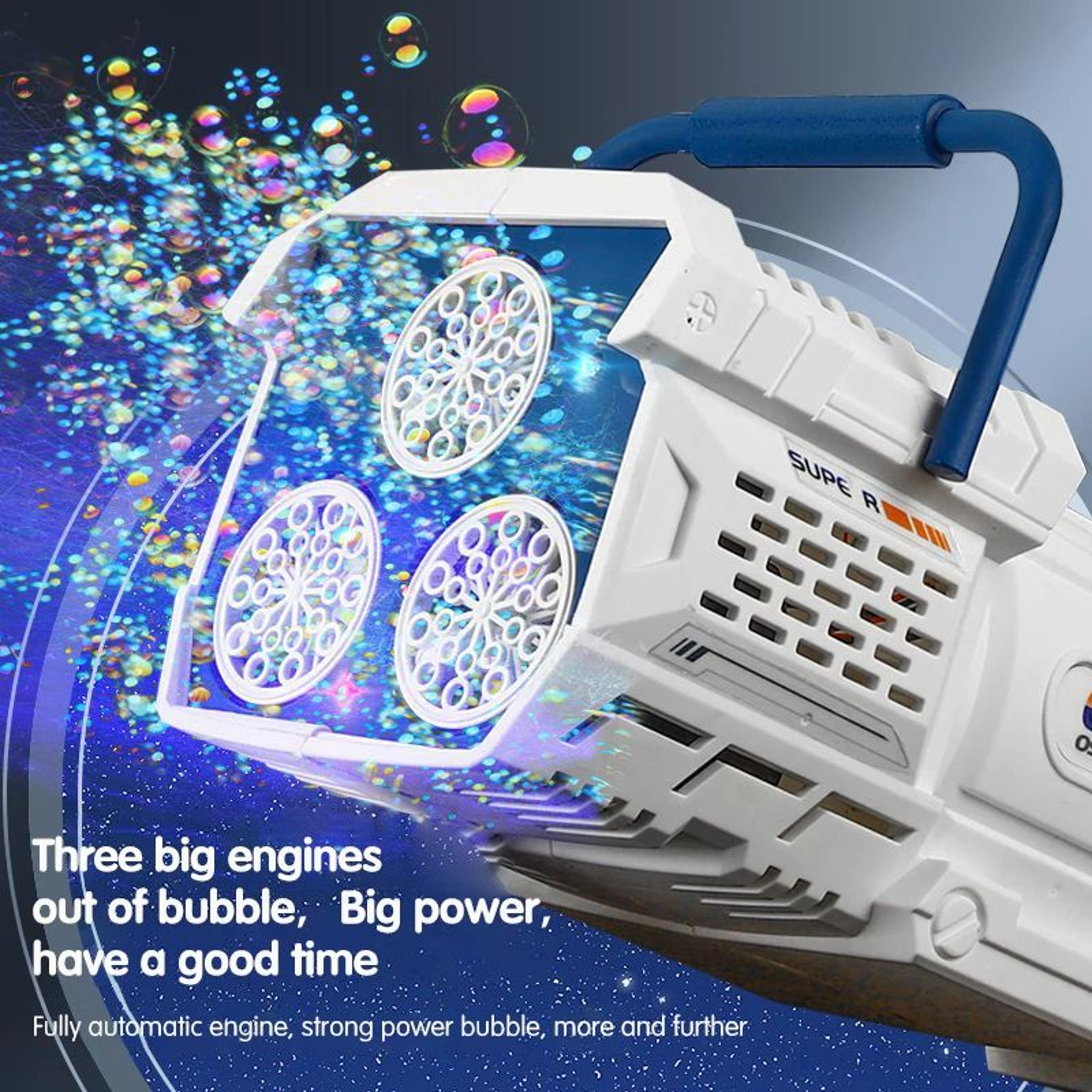 LED Bubble Gun Machine Toy 2