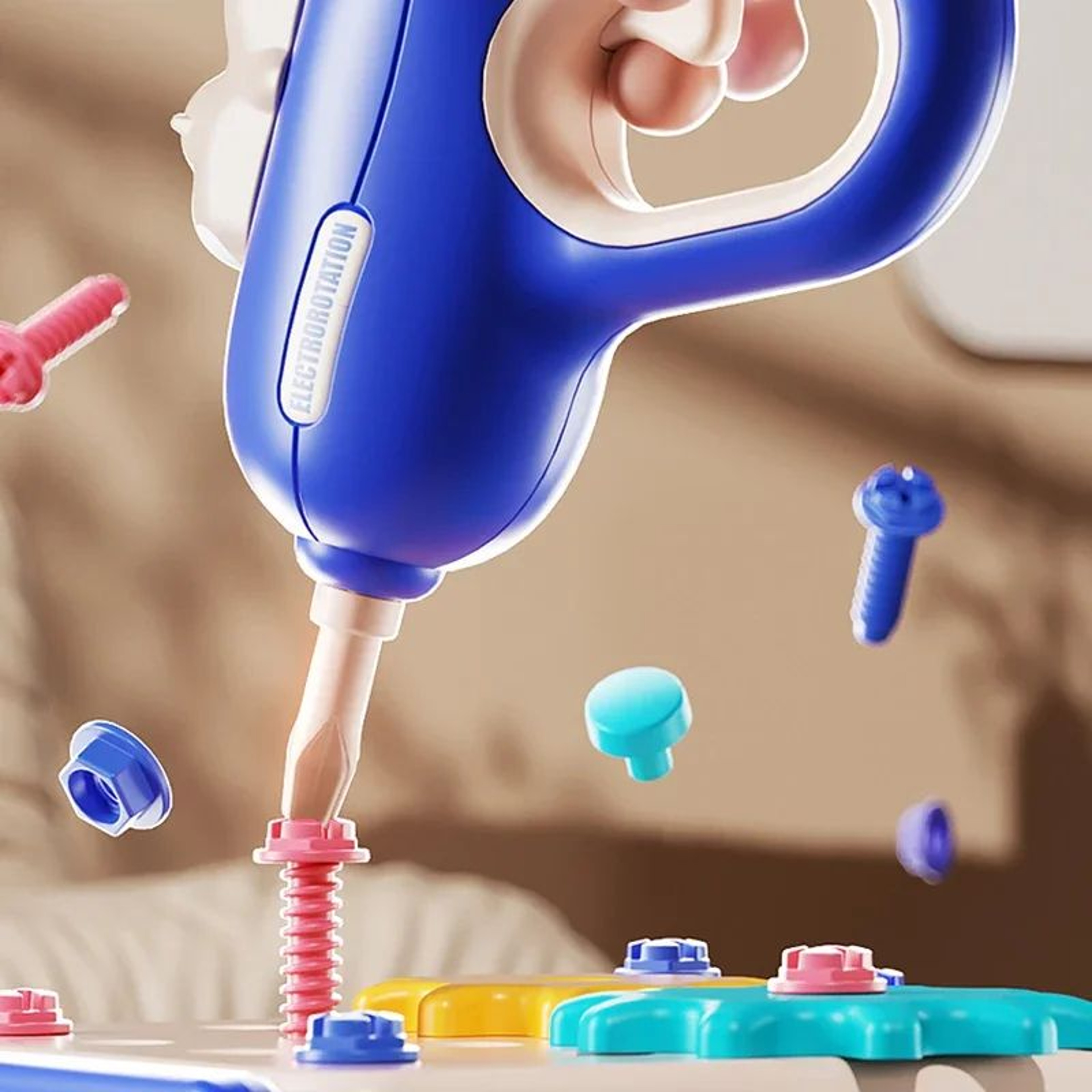 Kids Pretend Play Tool Set Toy 5