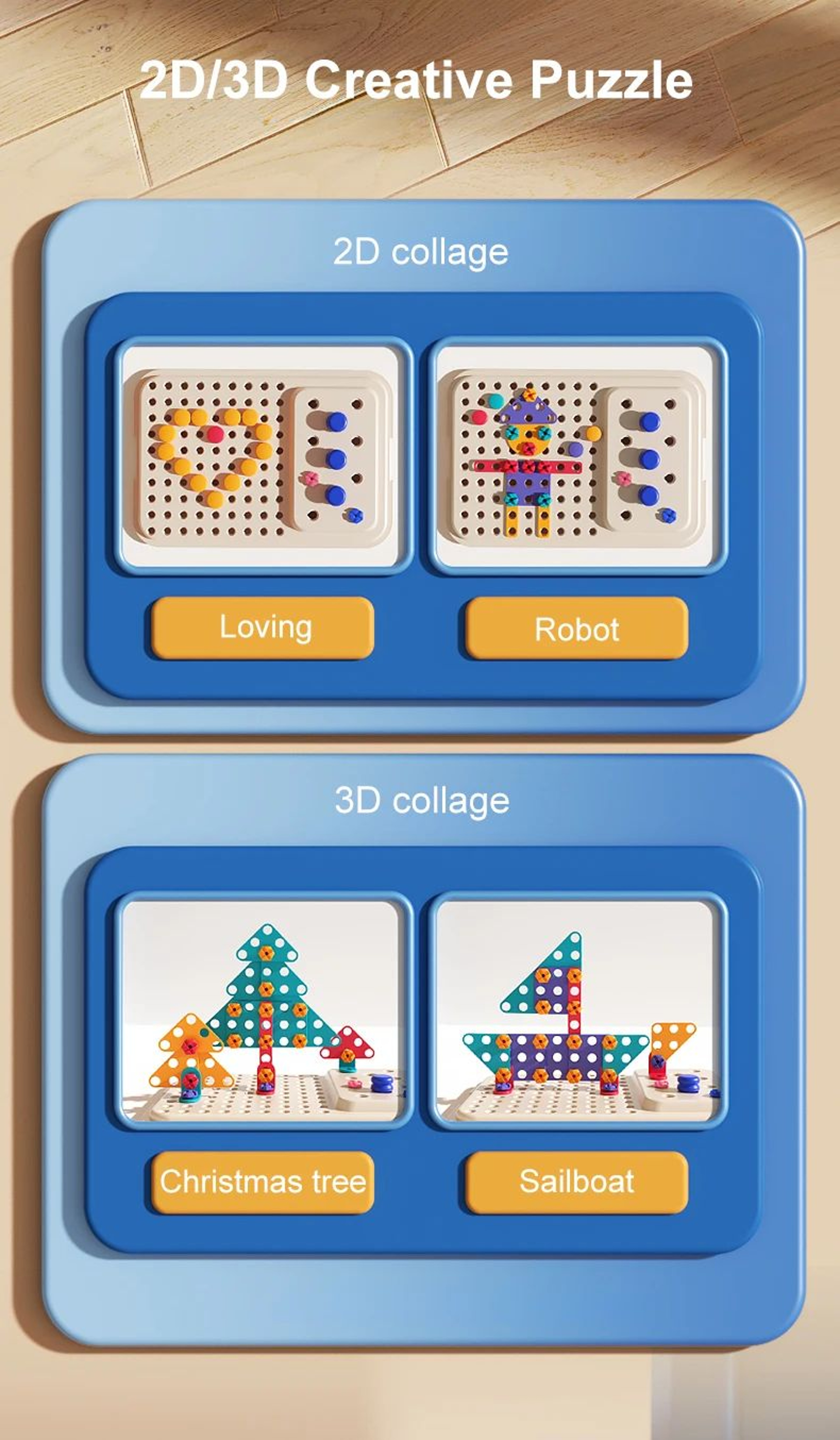 Kids Pretend Play Tool Set Toy 8