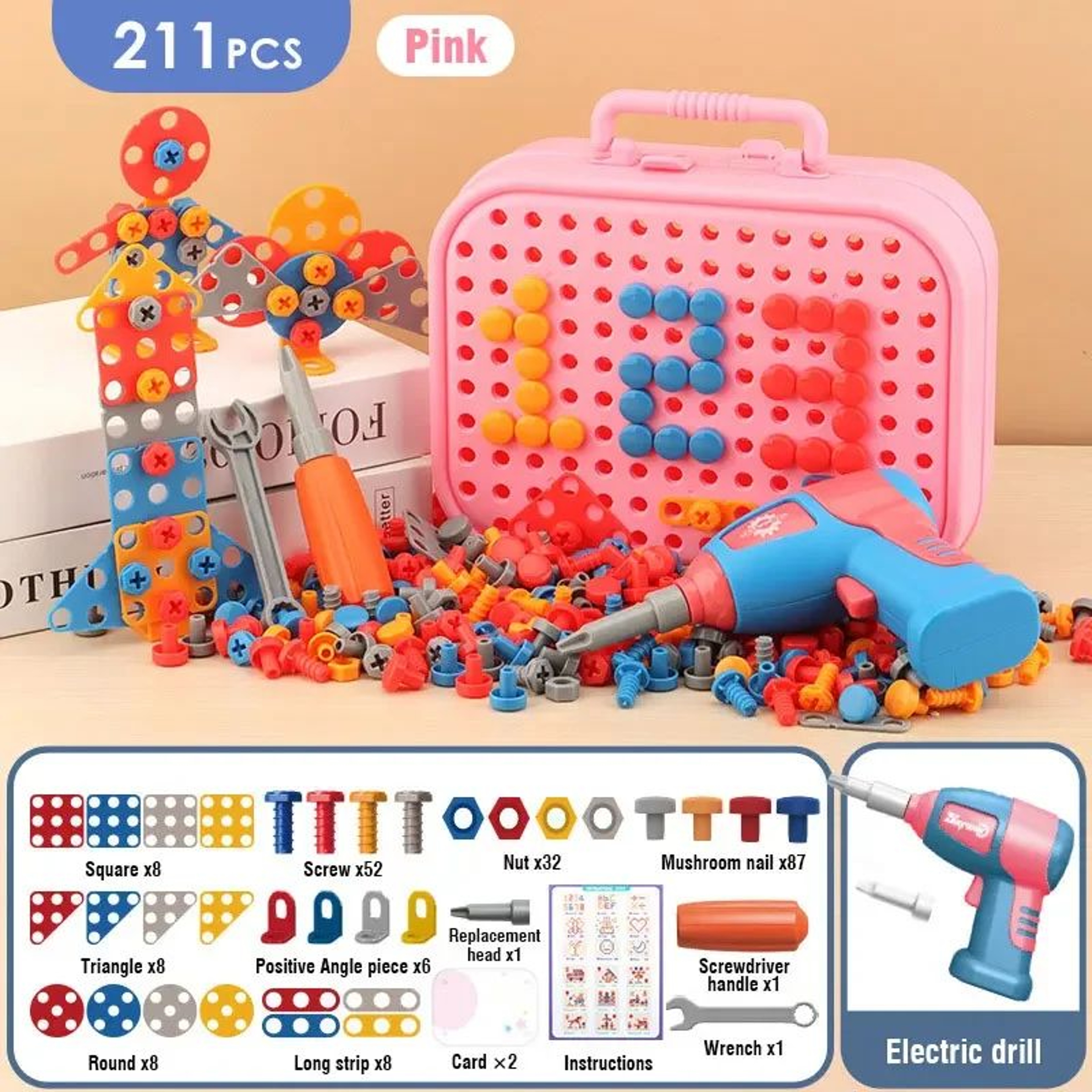 DIY Nut And Bolt Assembly Toy 14
