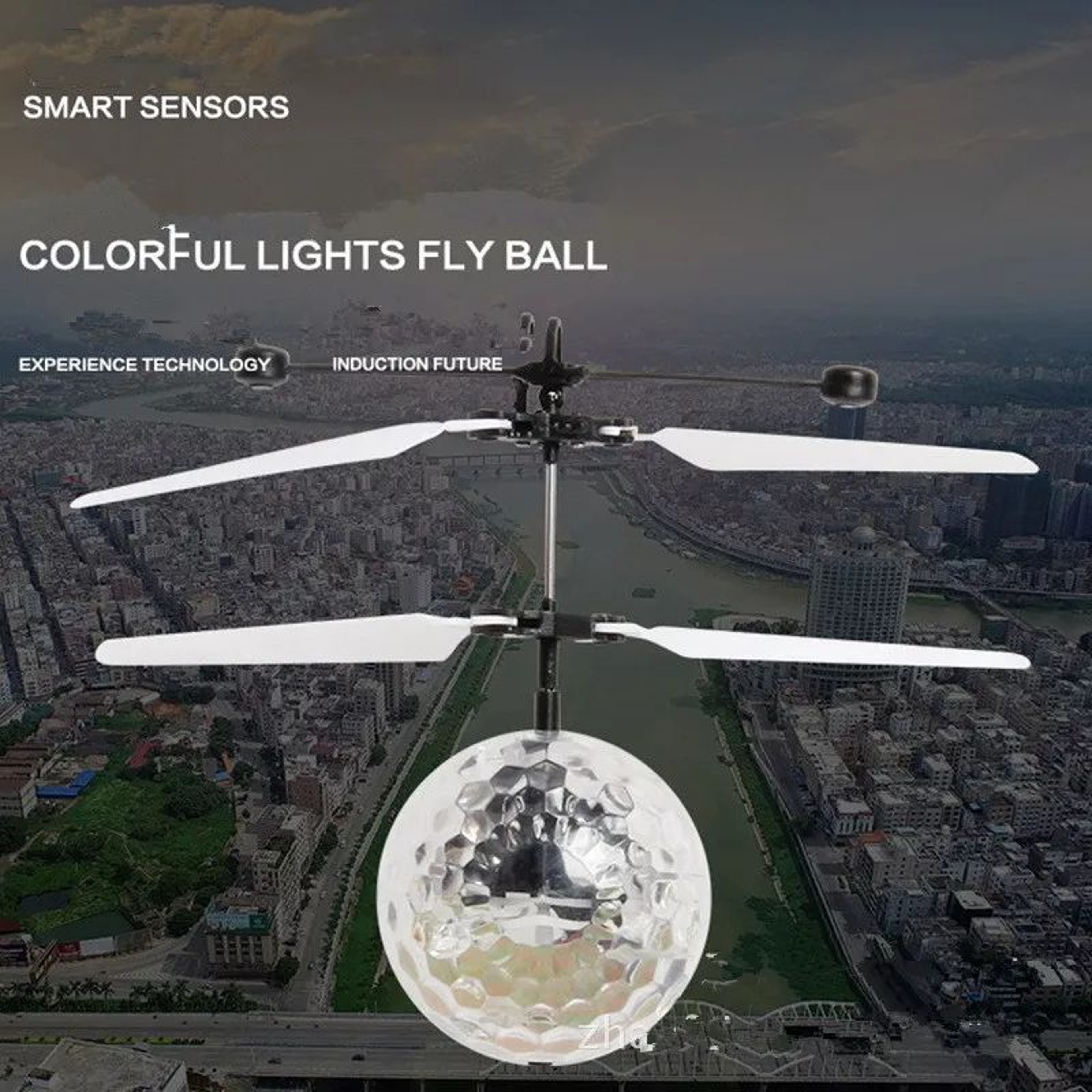 LED Luminous Flying Ball Toy 2