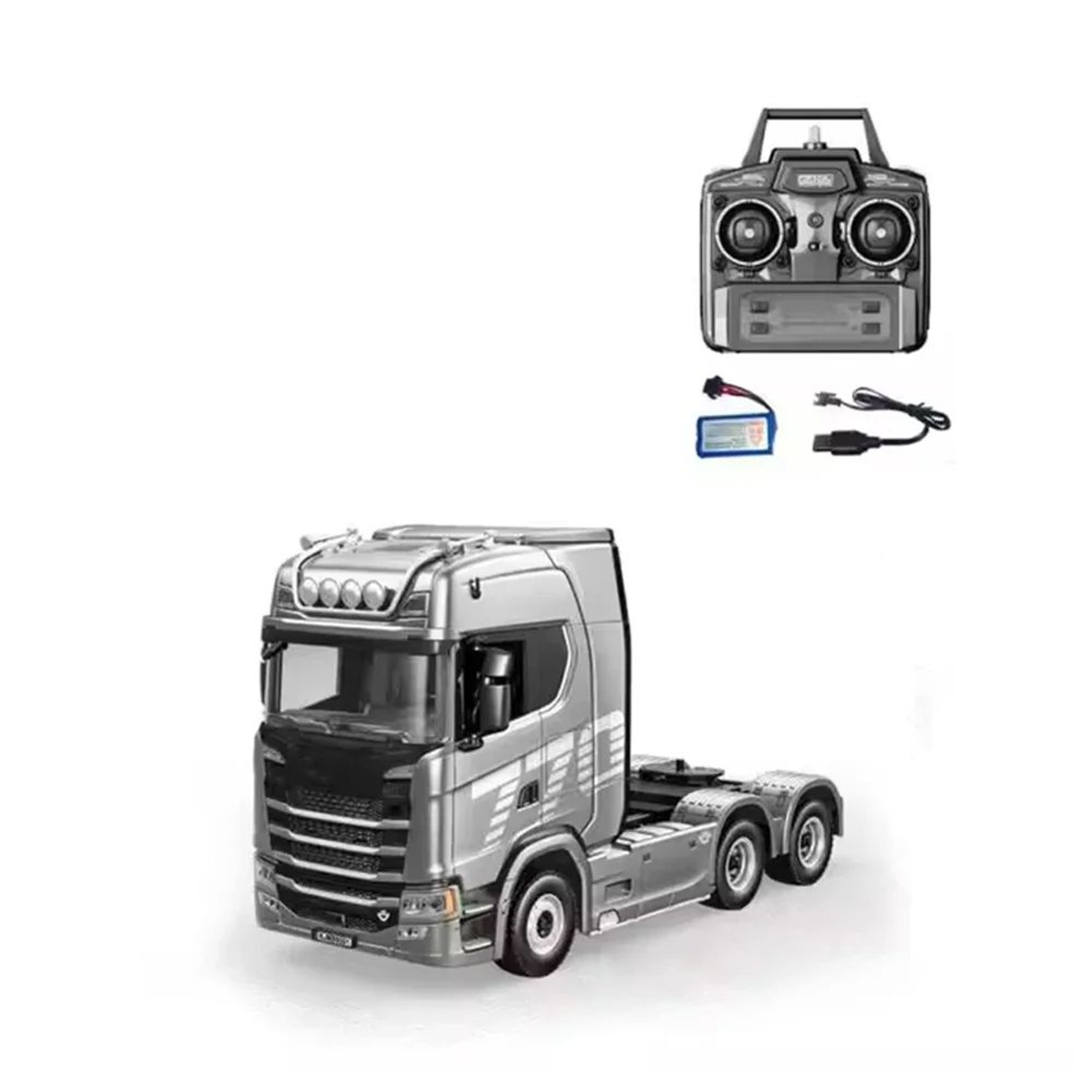 RC Alloy Tractor Trailer Truck 11