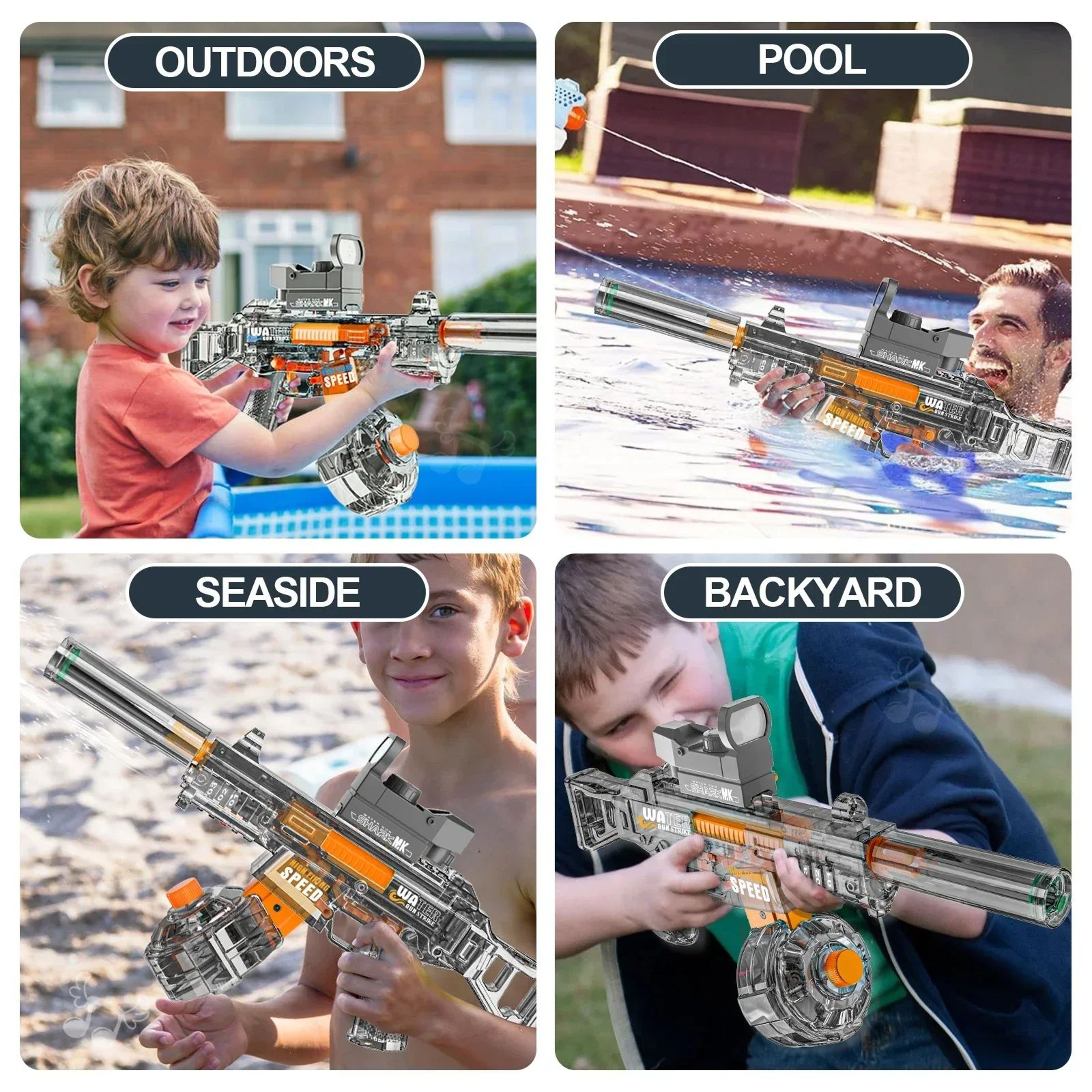 High Pressure Electric Water Gun For Kids 3
