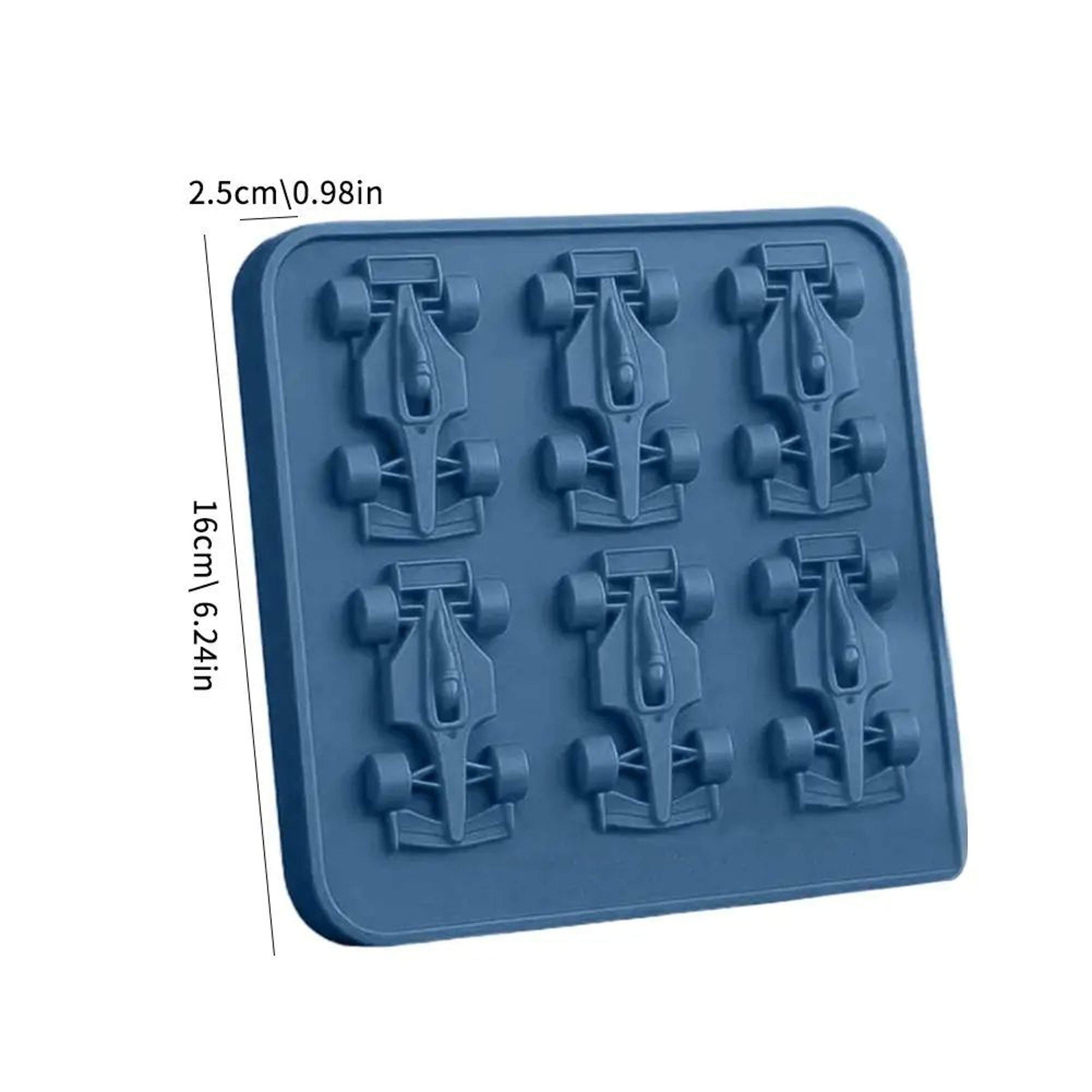 Formula Racing Car Ice Mold Tray 6