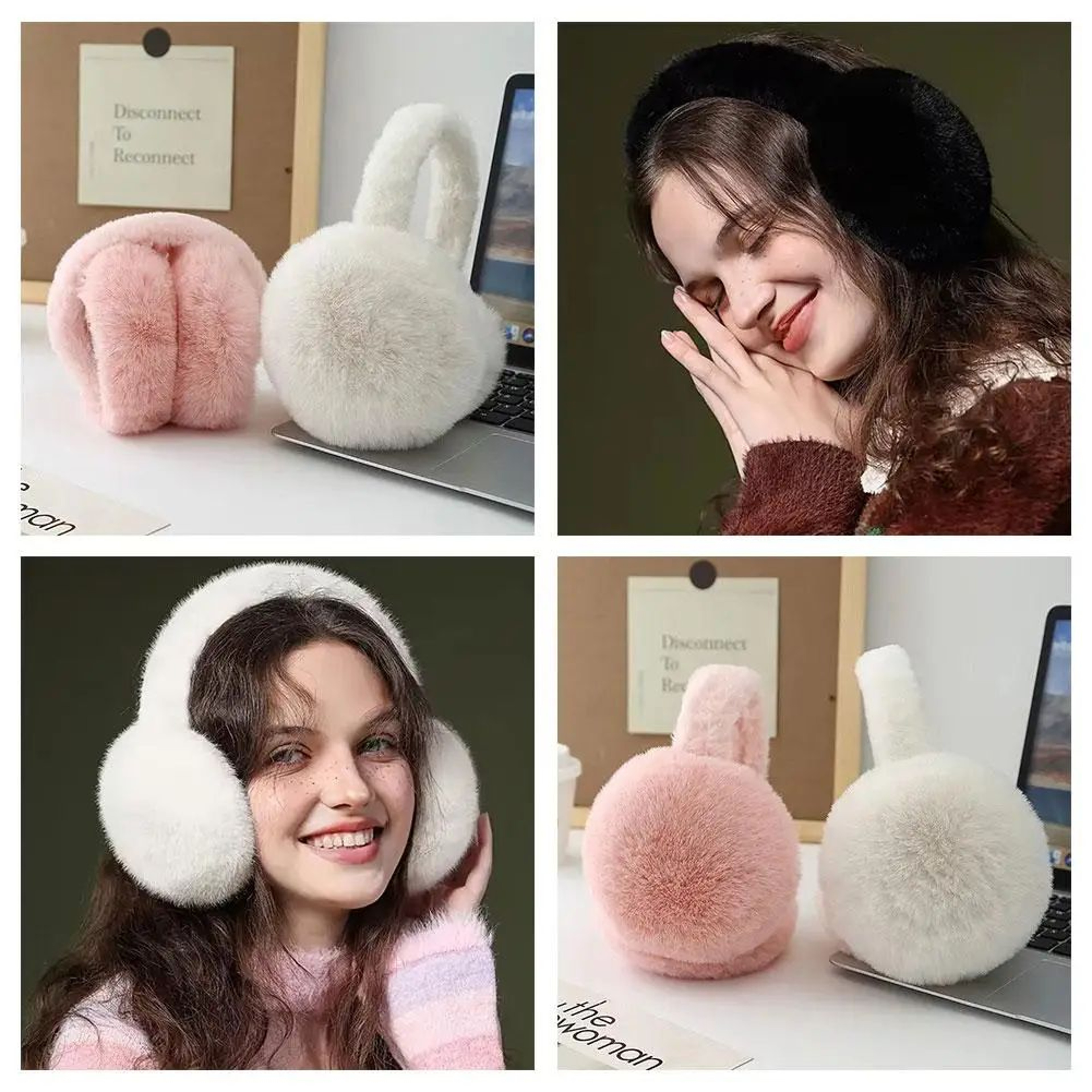 Fluffy Winter Earmuffs For Cold Weather 9