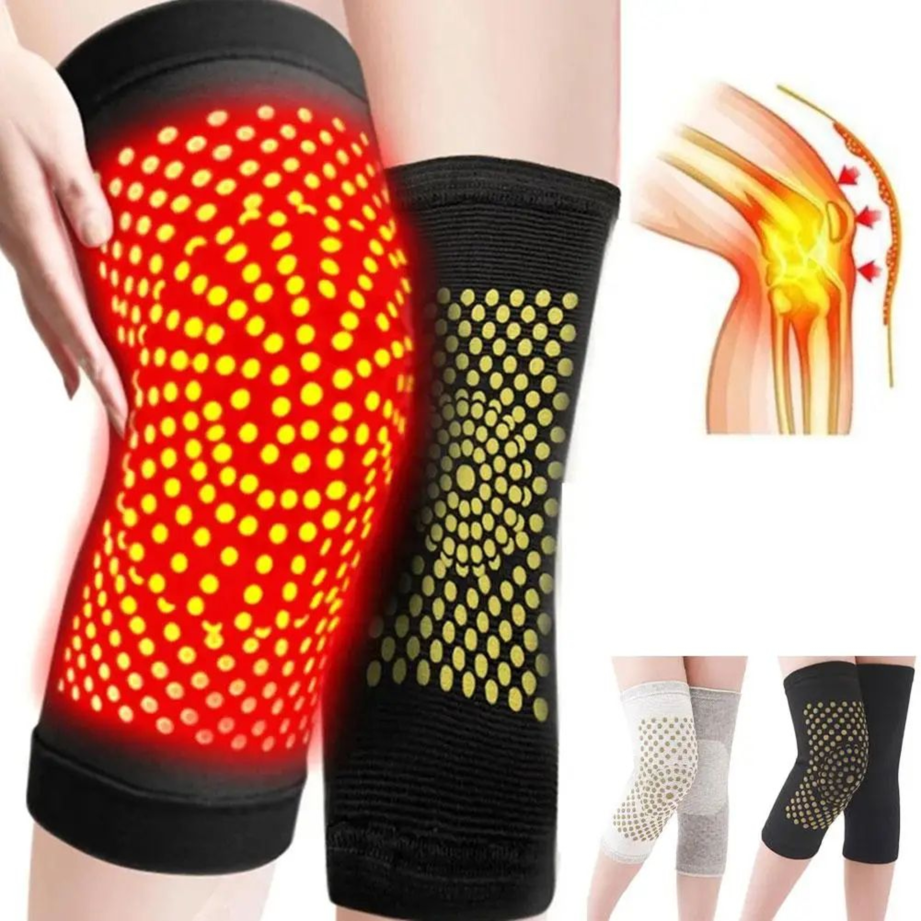 Self Heating Knee Support Brace 0