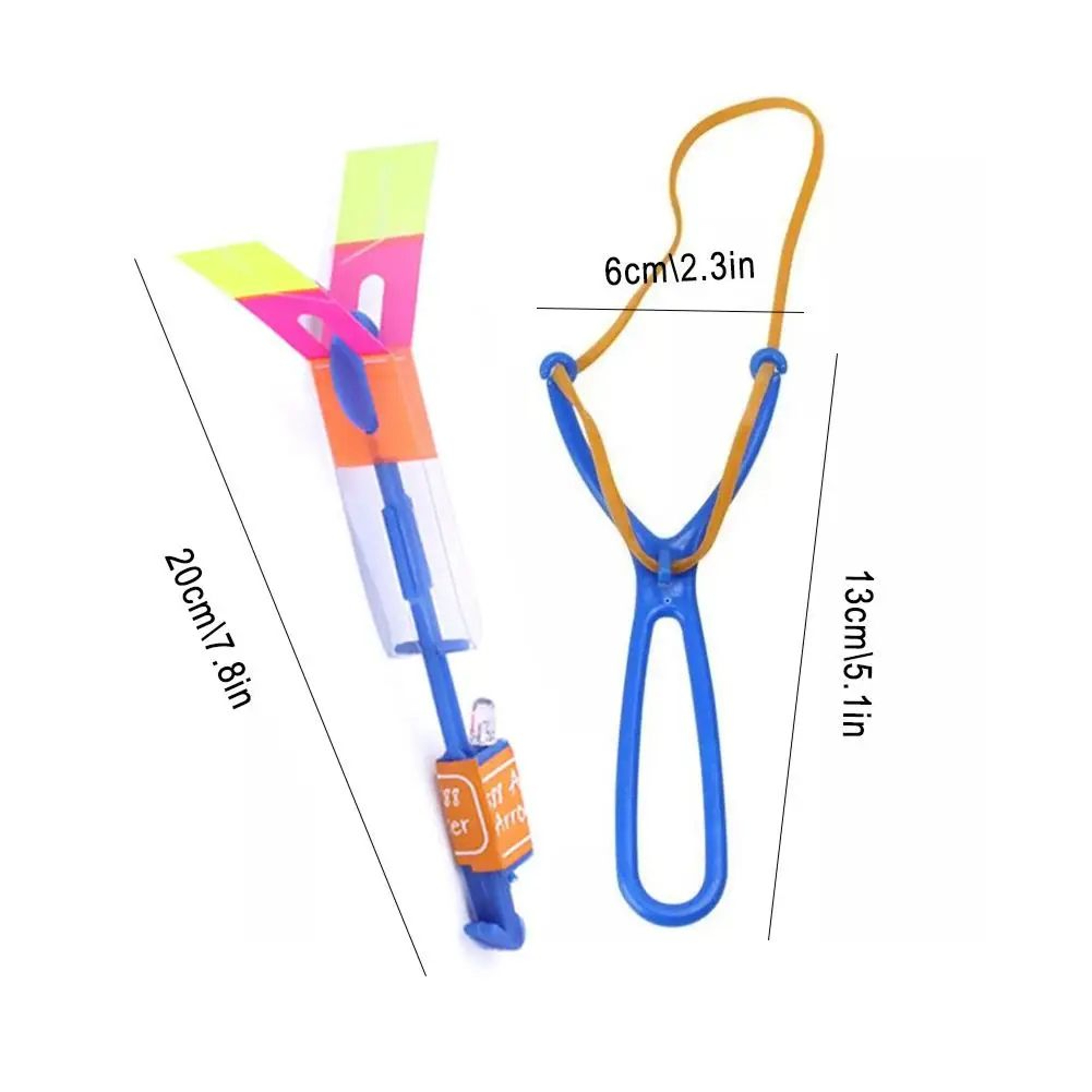 LED Flying Slingshot Toy Set 8