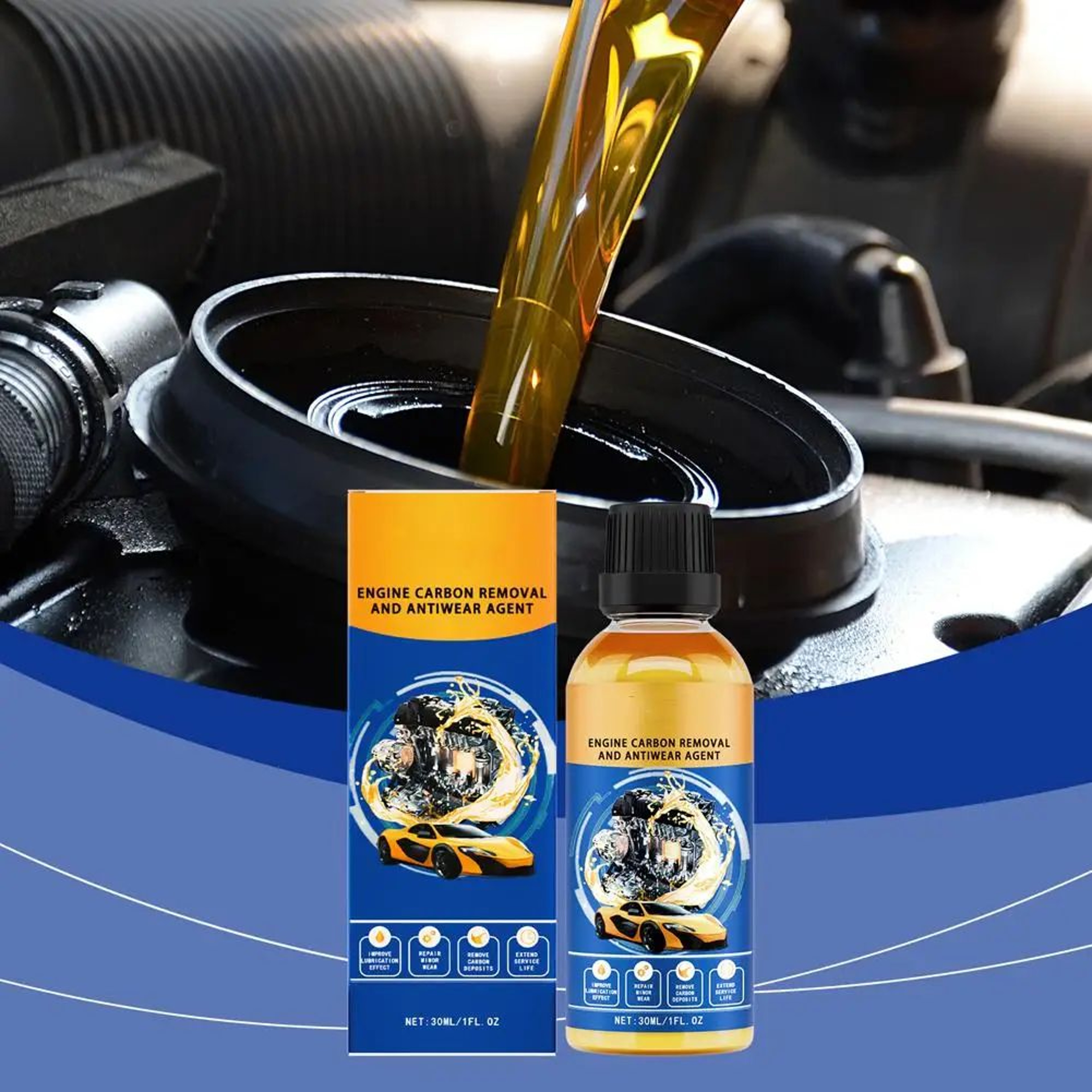3 Pcs Engine Anti Wear Treatment Oil Set 2