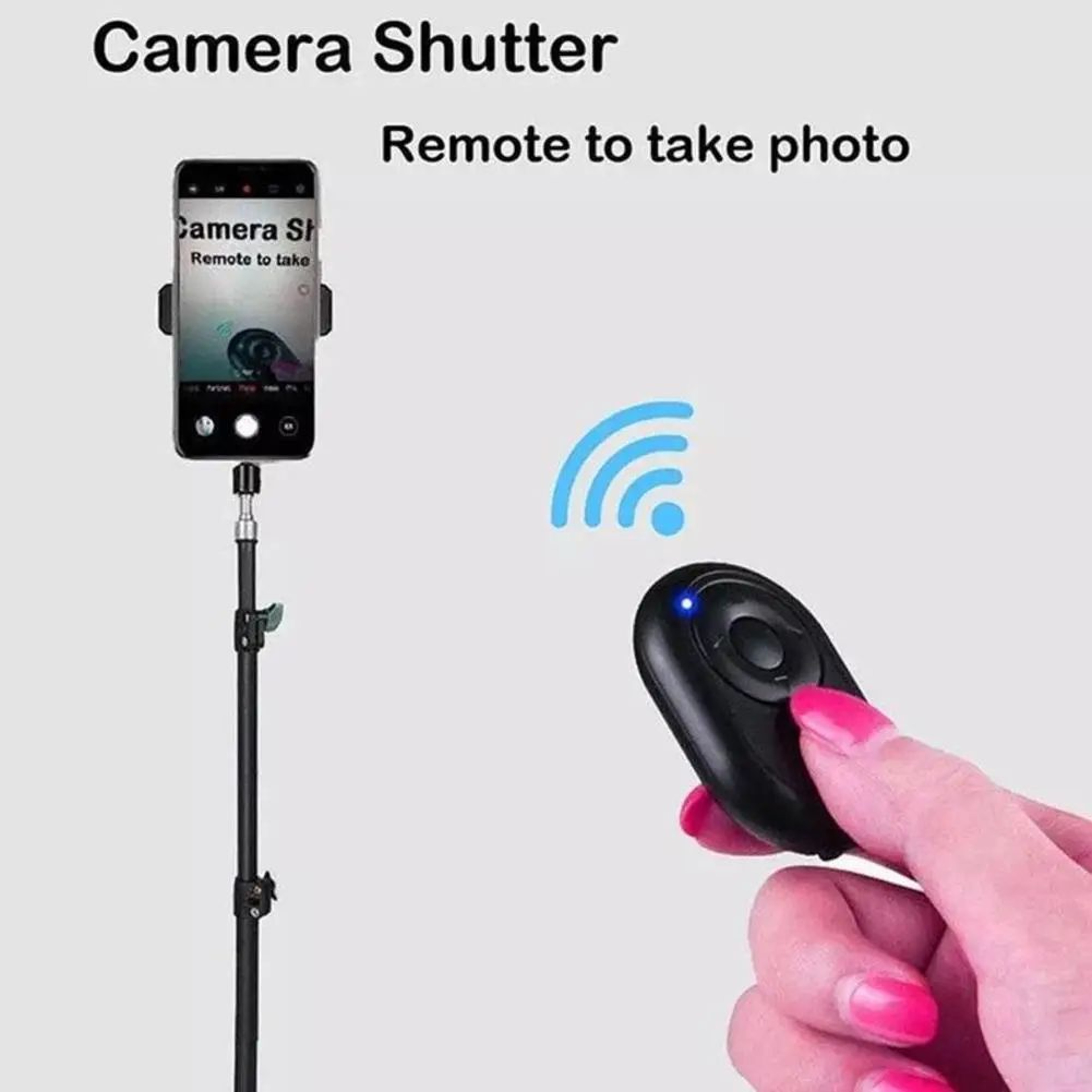 Bluetooth Camera Remote Phone Controller 2