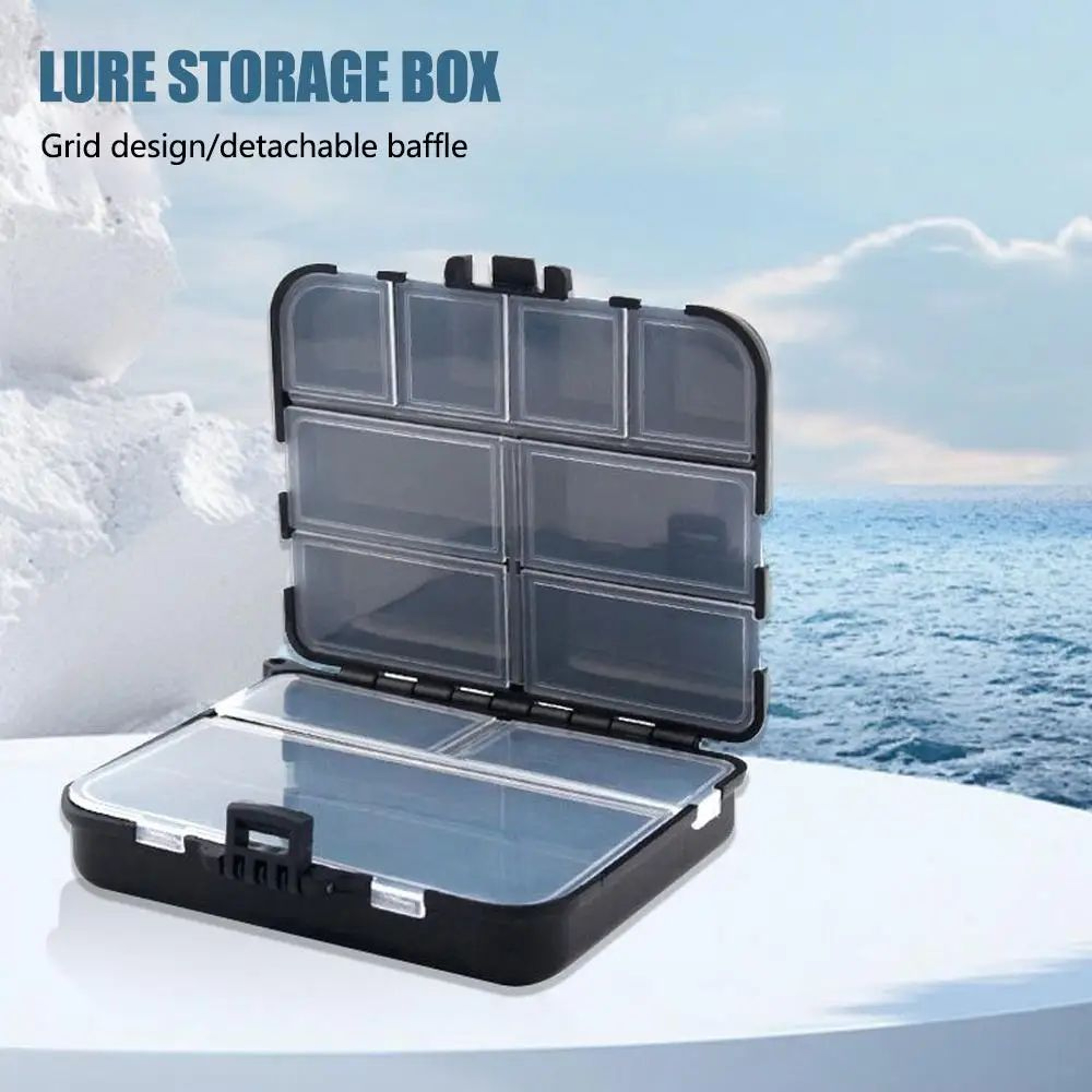 Portable Fishing Tackle Storage Box 9