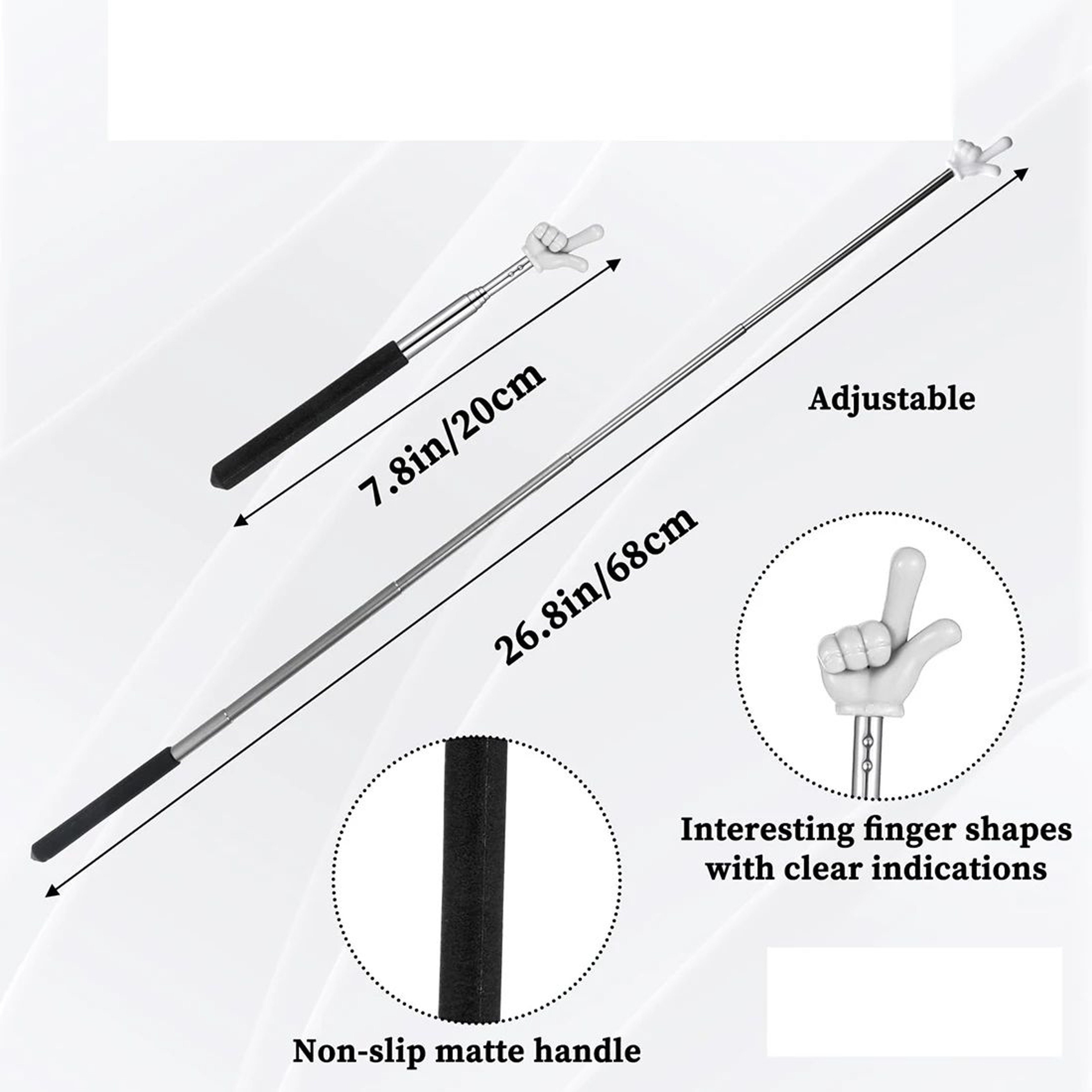 Telescopic Teacher Pointer Stick 3