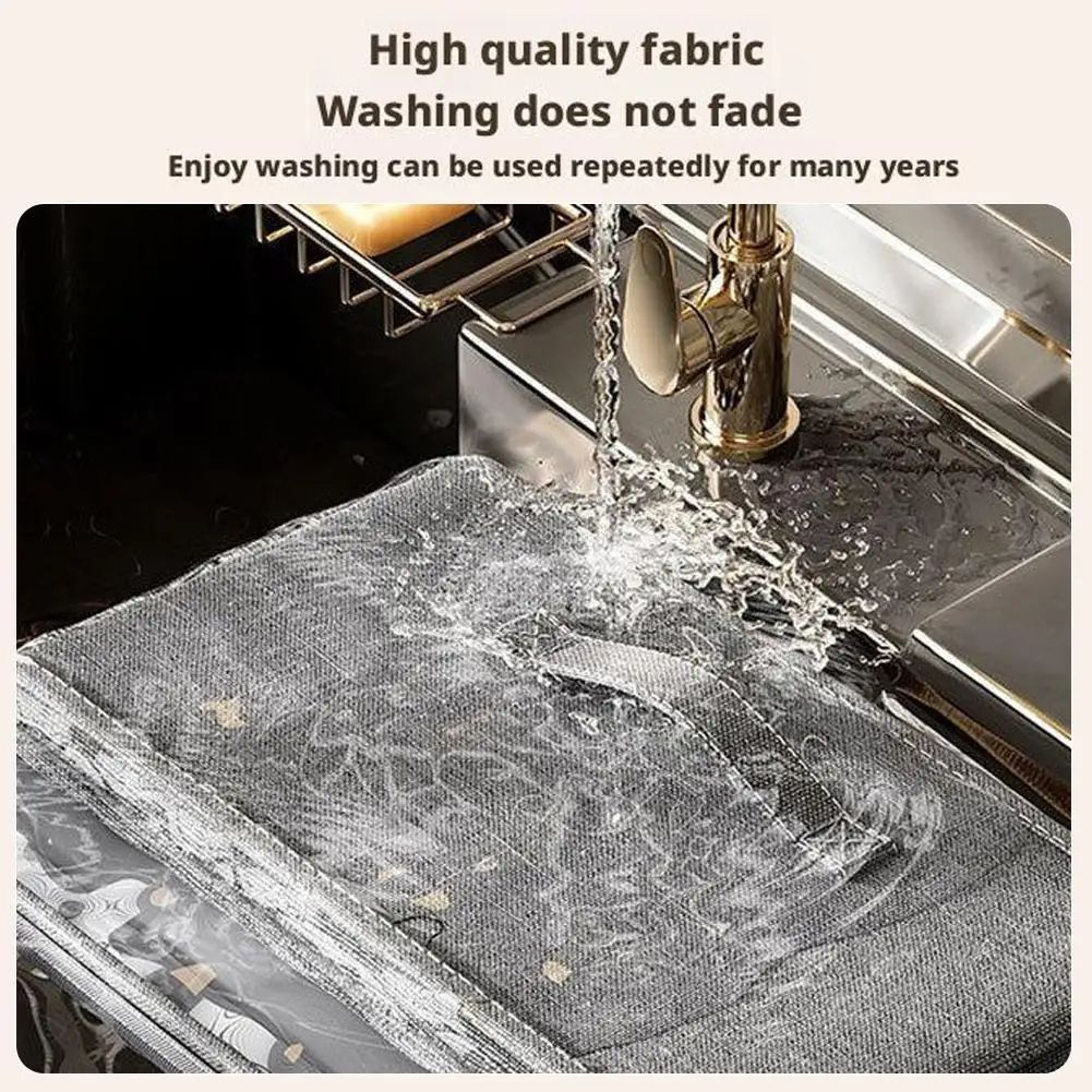 Foldable Fabric Storage Box With Lid 4