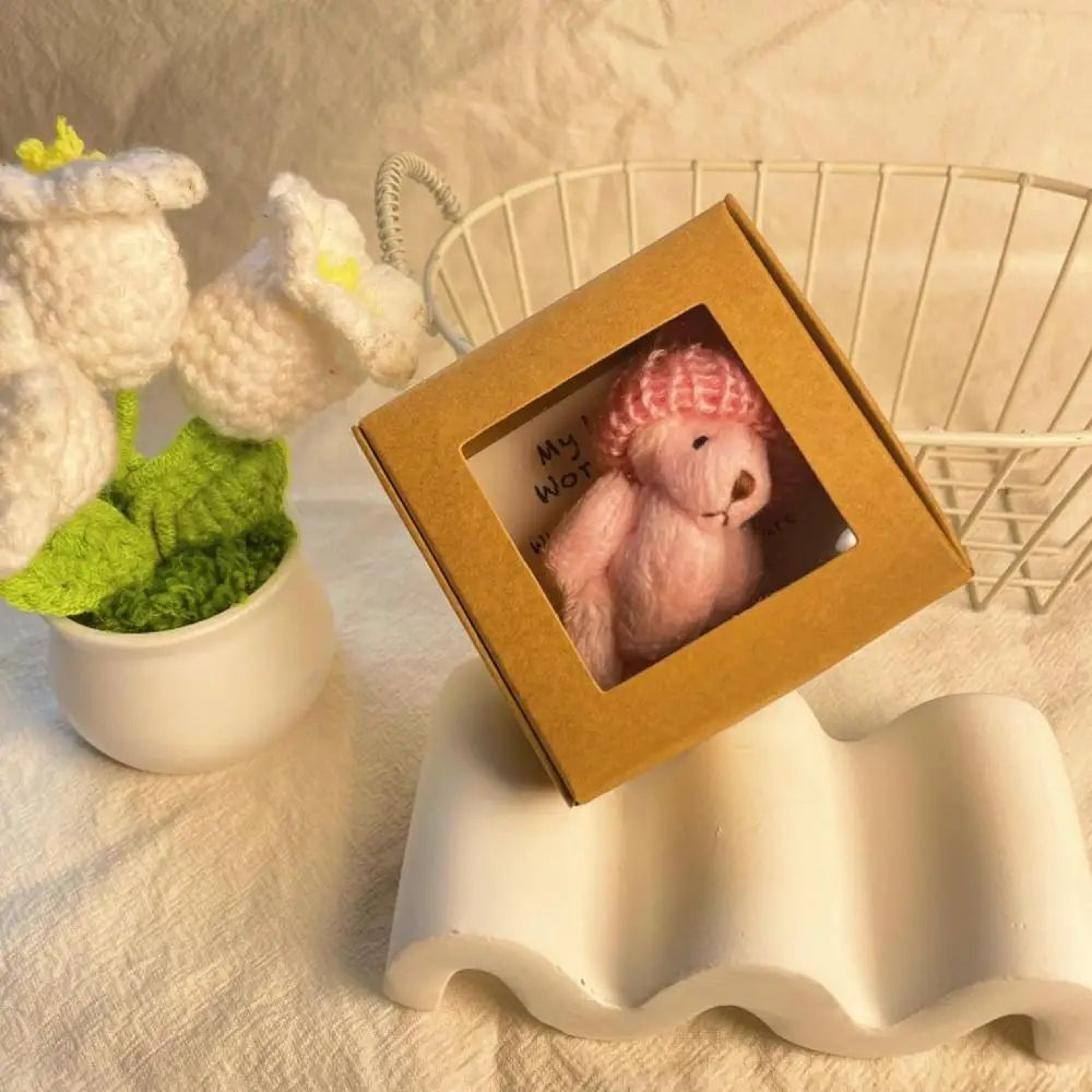 Mini Plush Worry Bear Gift Box 7