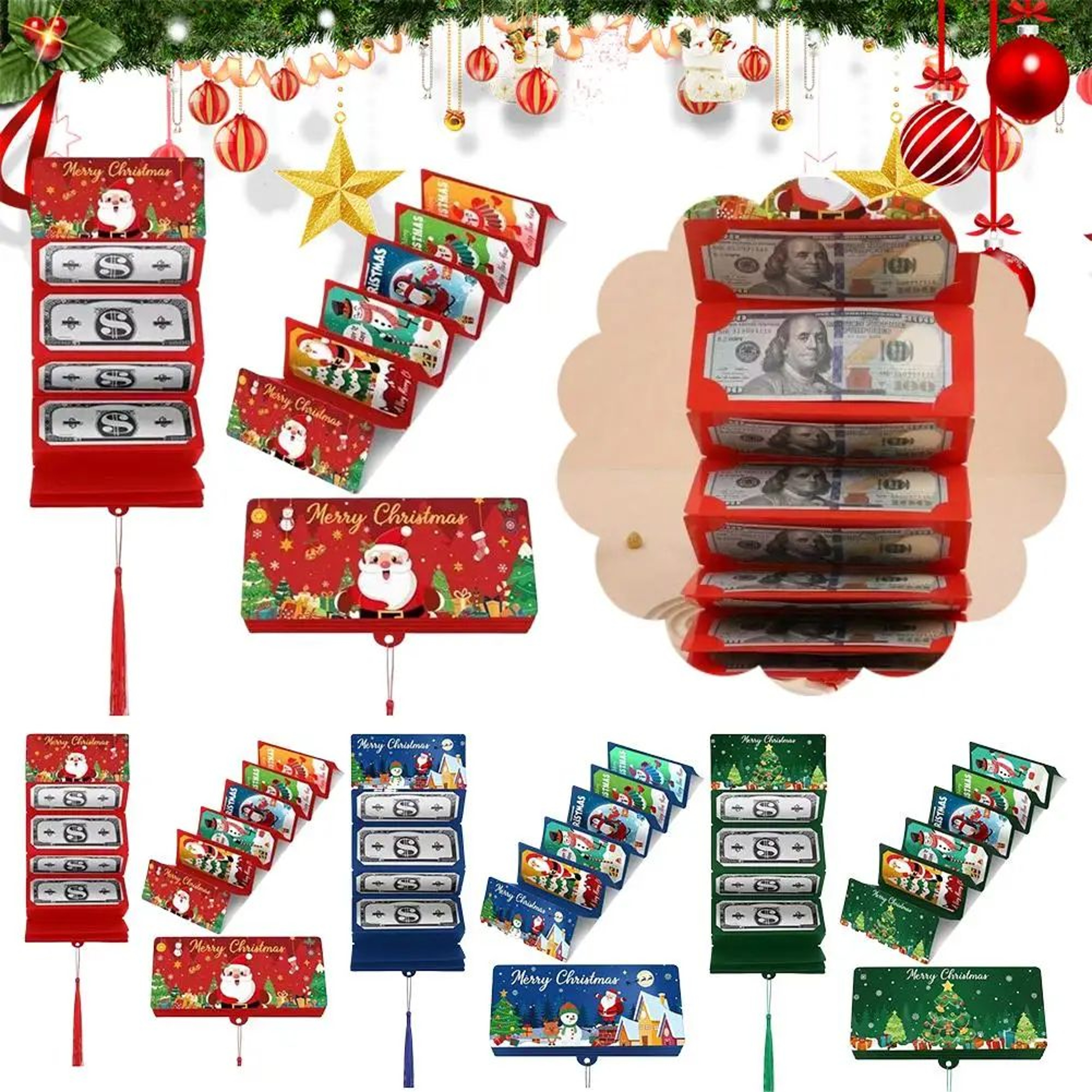 Christmas Cash Gift Card Holder 5