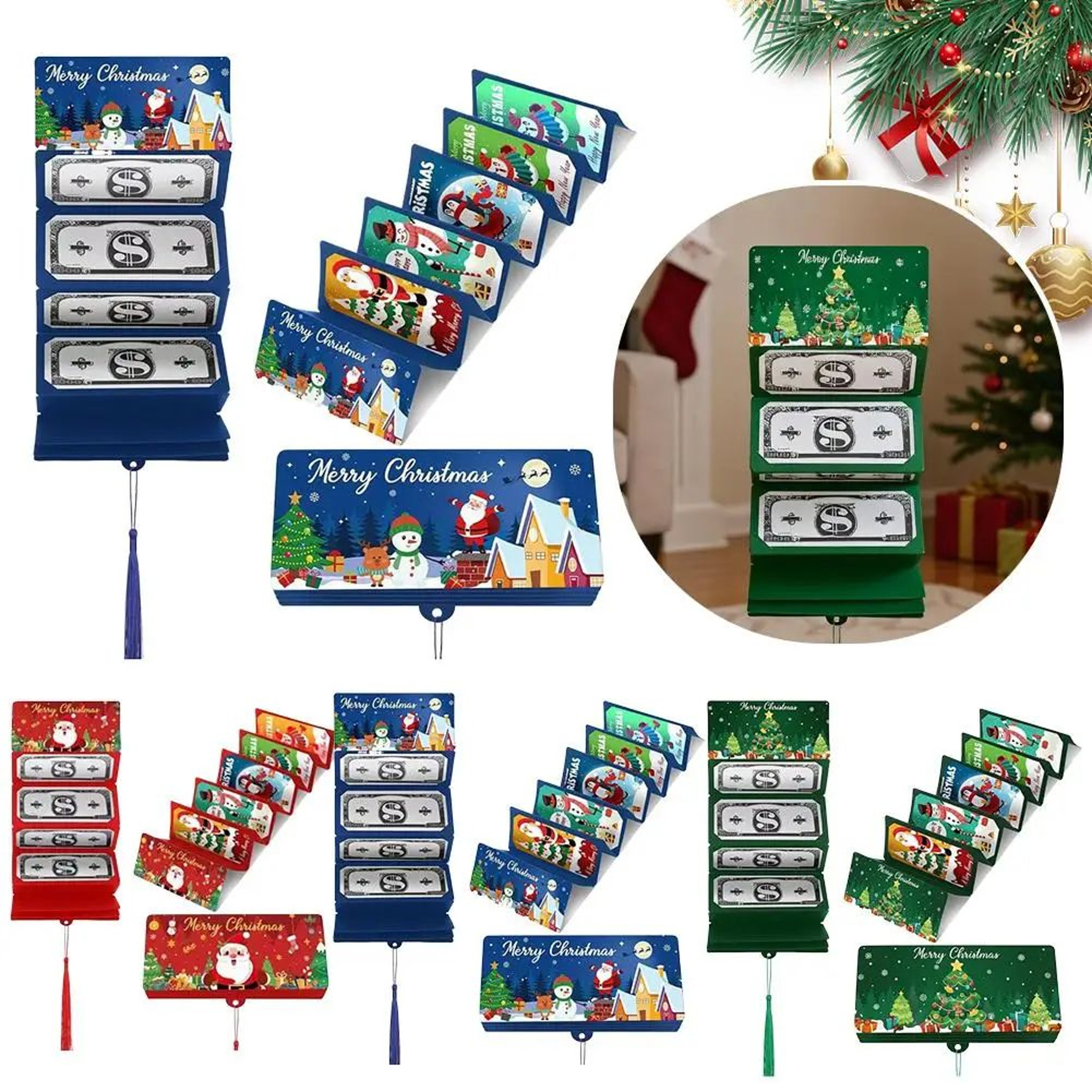 Christmas Cash Gift Card Holder 7