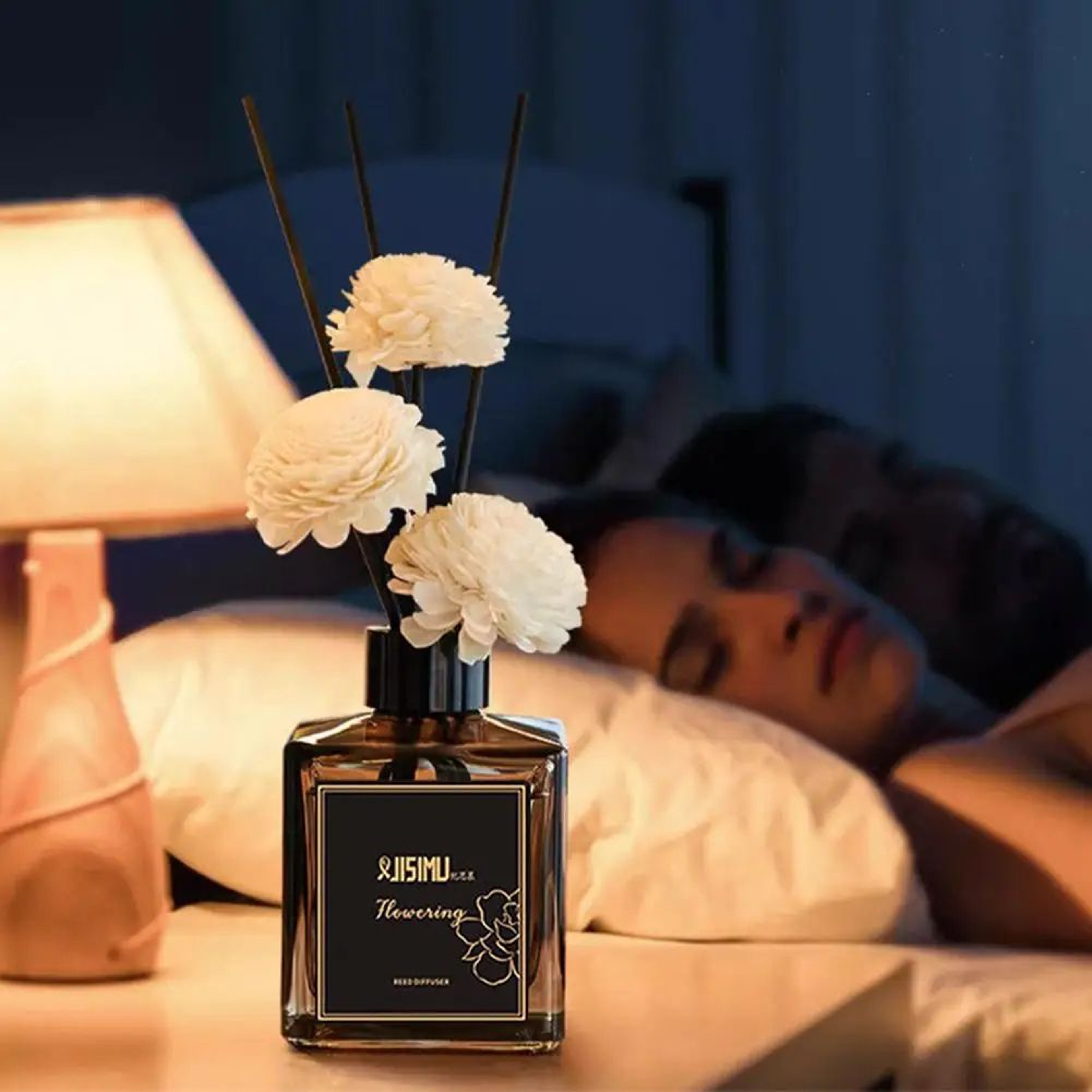Jasmine Reed Diffuser Set For Home 6