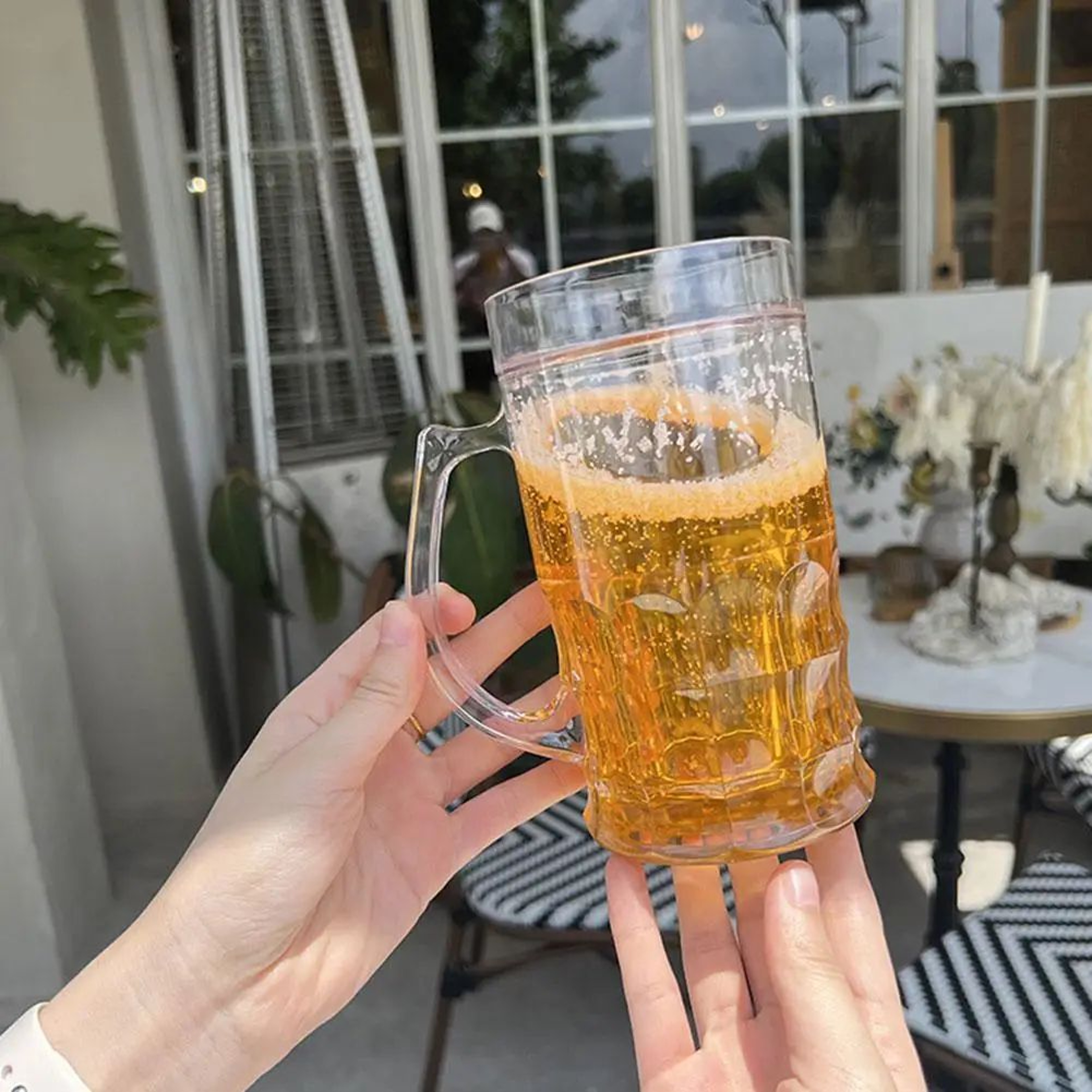 Realistic Double Layer Fake Beer Mug 6