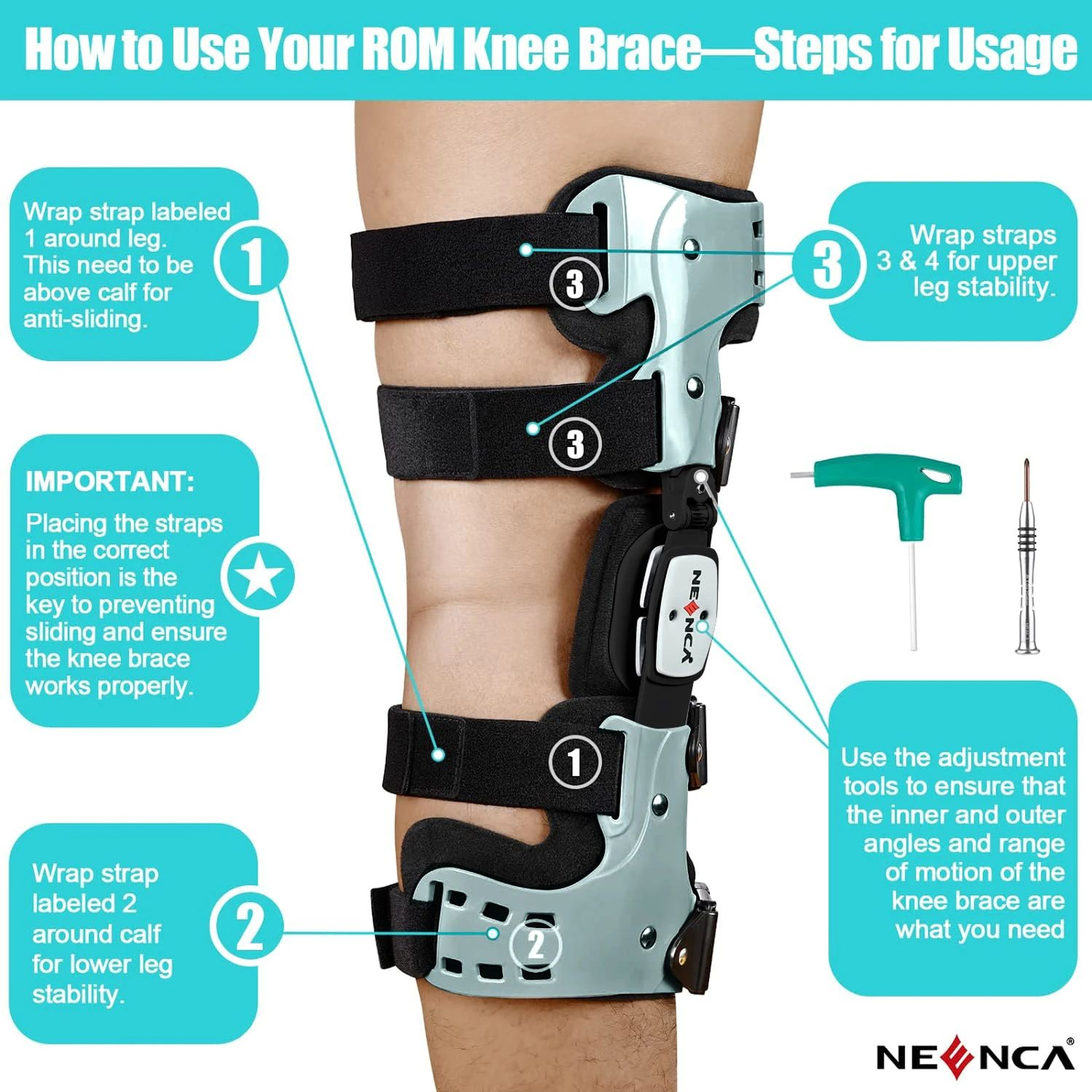 OA Unloader Knee Brace Support 2