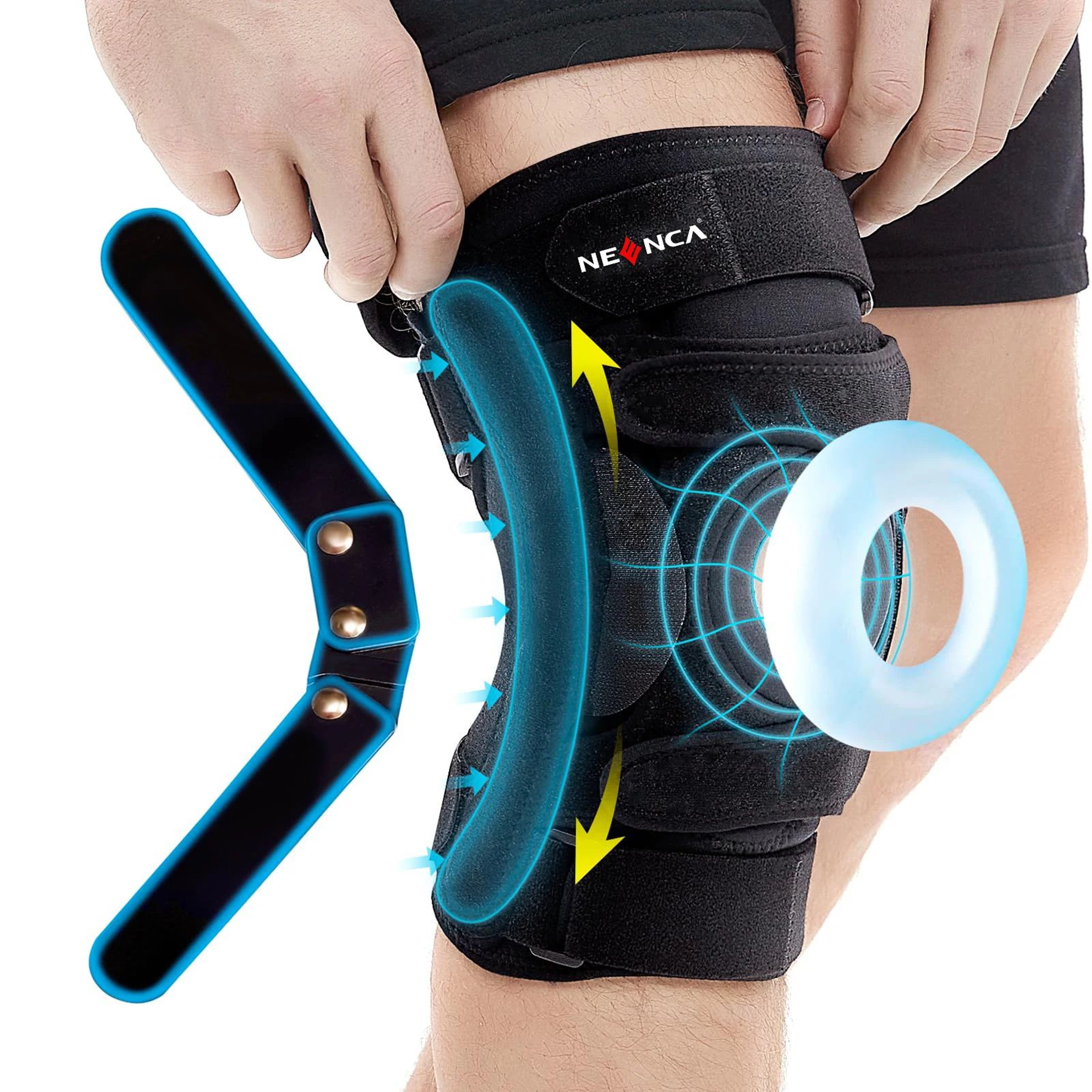 Three Section Hinged Knee Brace 0