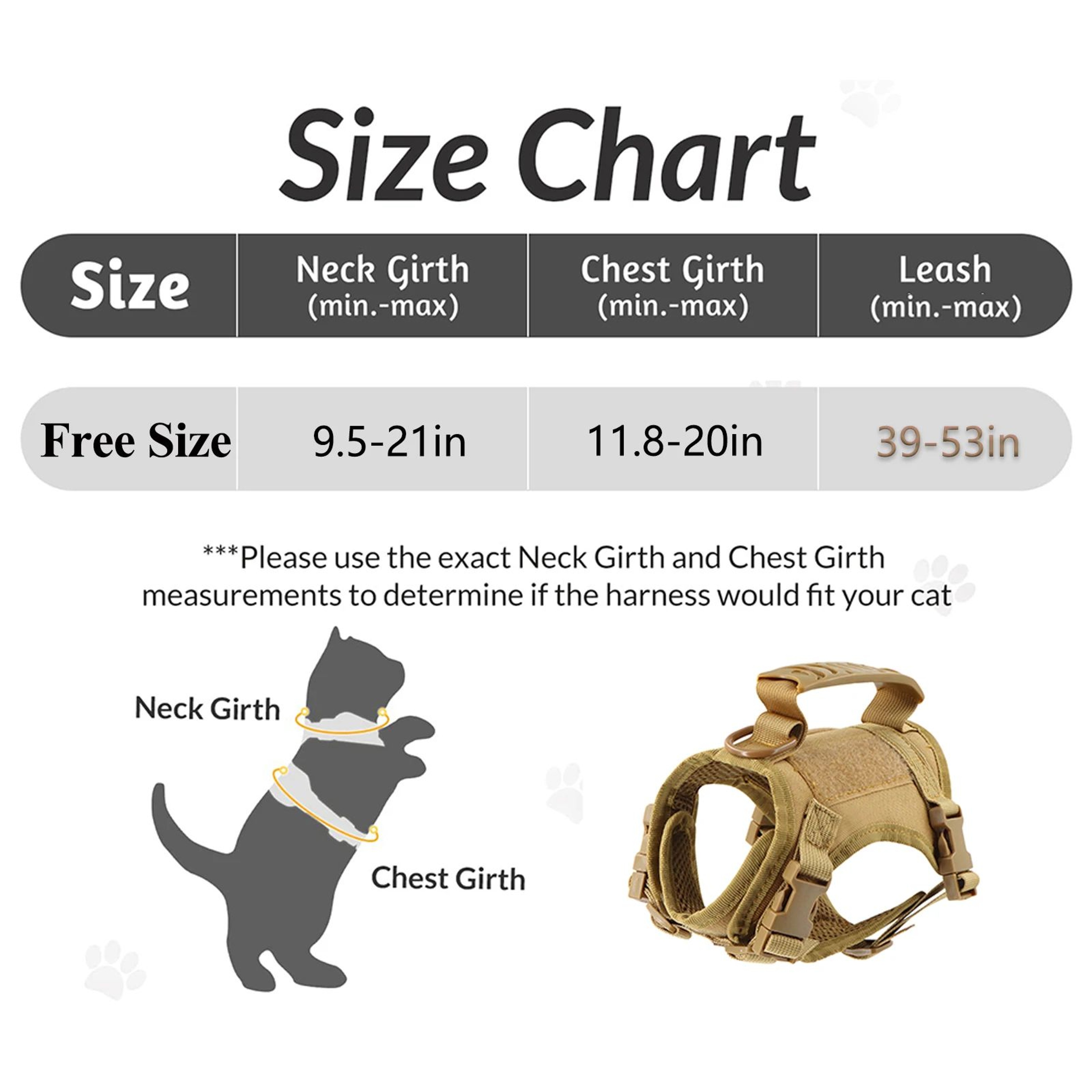 Tactical Cat And Small Dog Harness 5