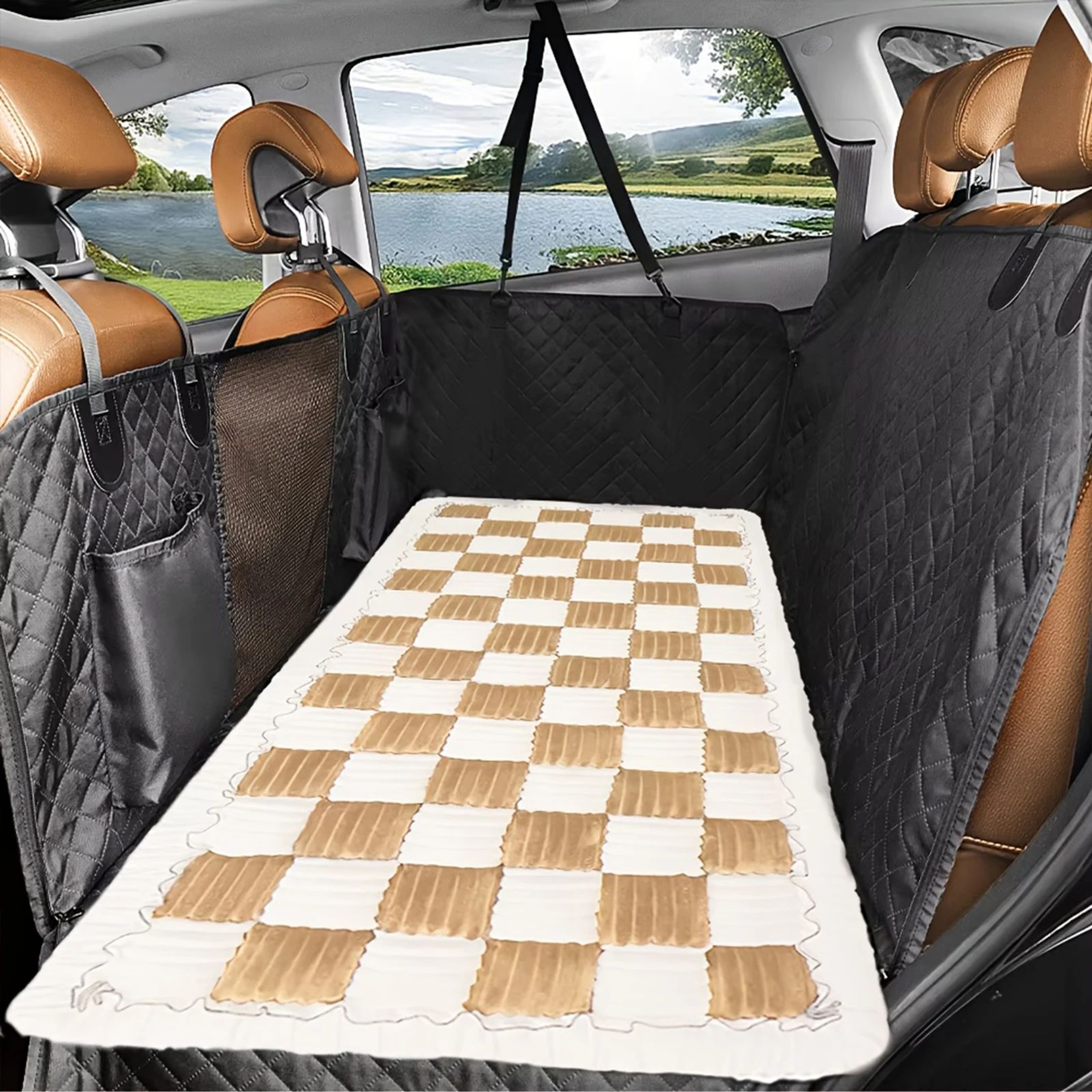 Warm Dog Bed Mat With Anti Slip Base 2