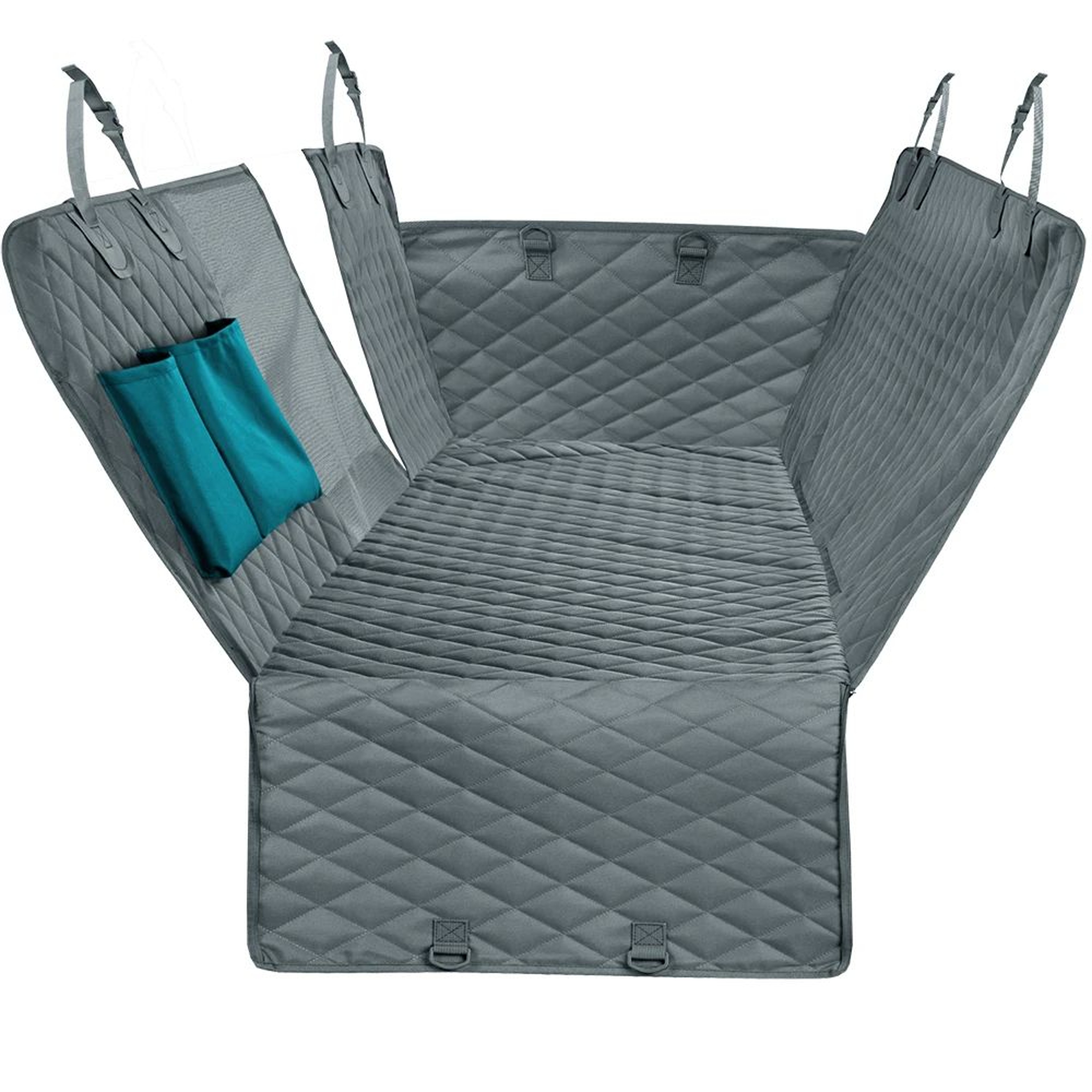 Waterproof Dog Back Seat Hammock Cover 14