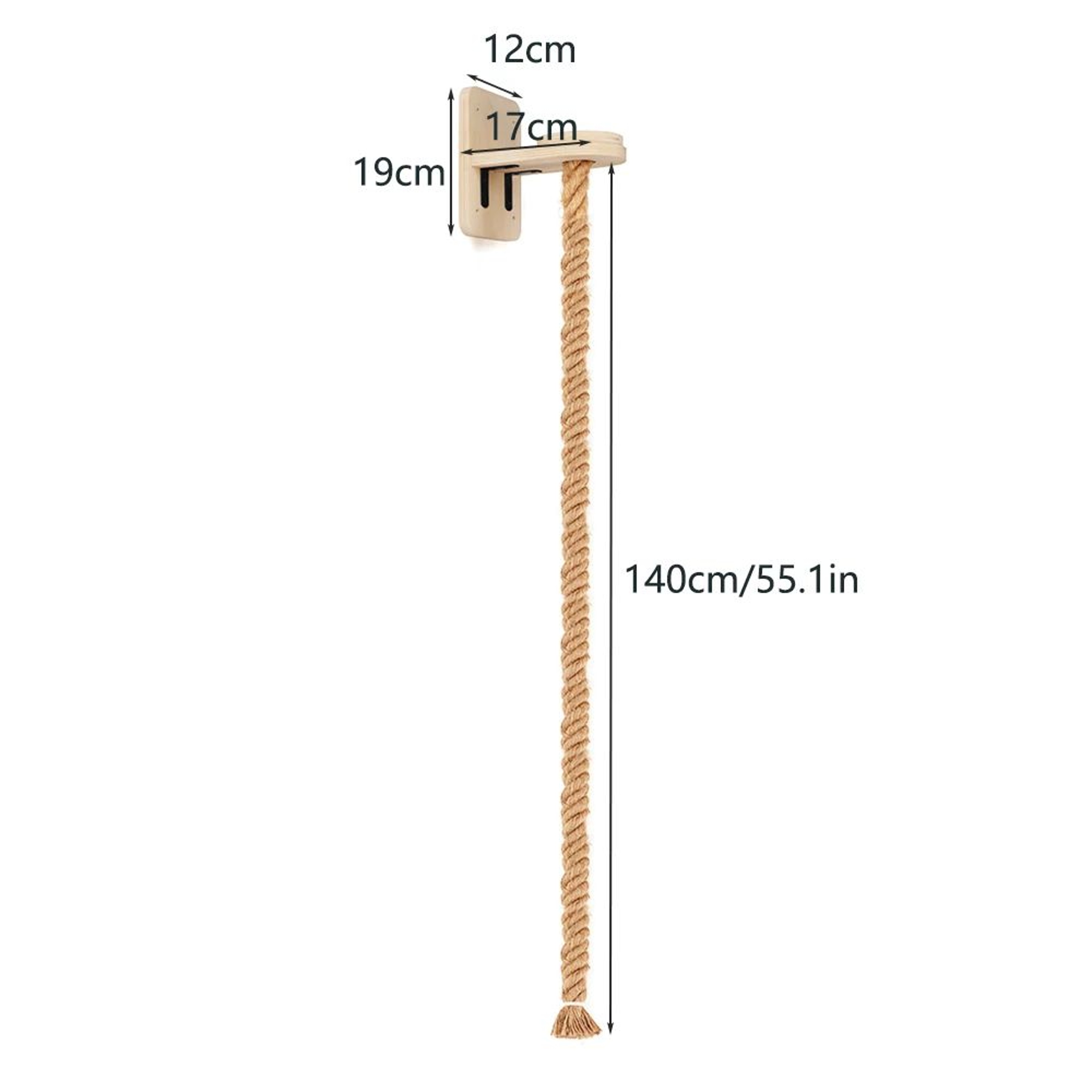 Wall Mounted Cat Climbing Shelf Tree 1