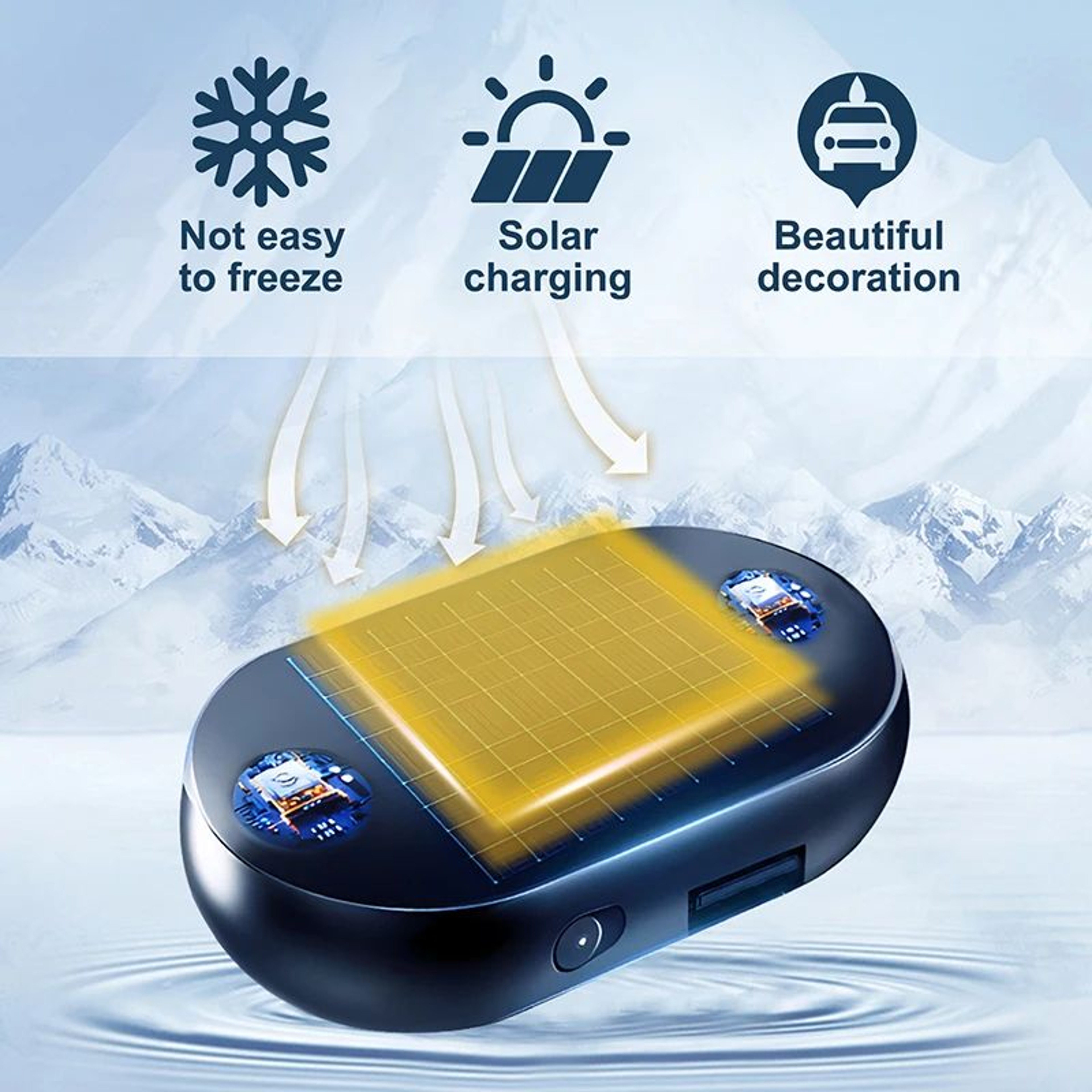 Portable Car Window Ice Defroster 2