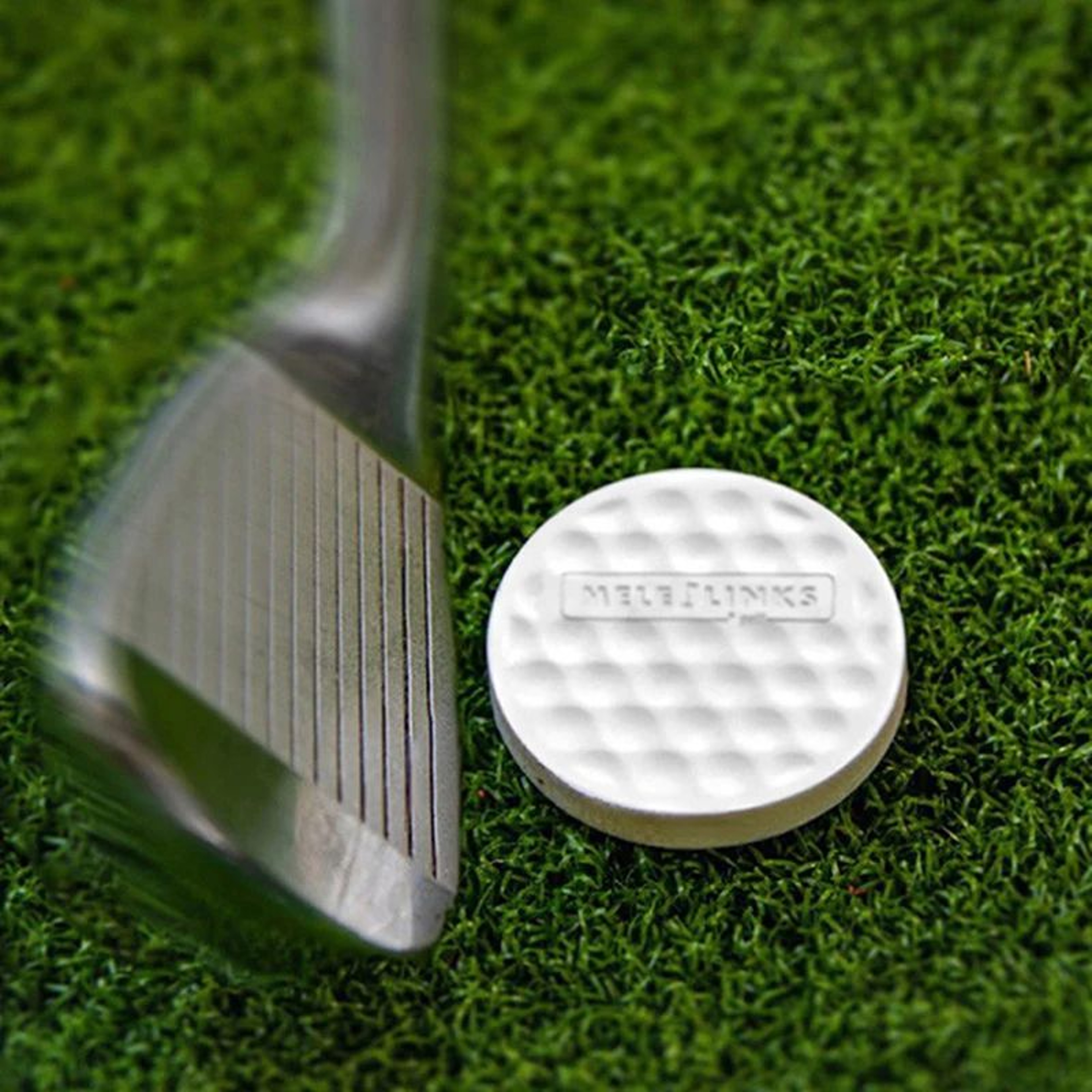 Portable Flat Practice Golf Balls 0