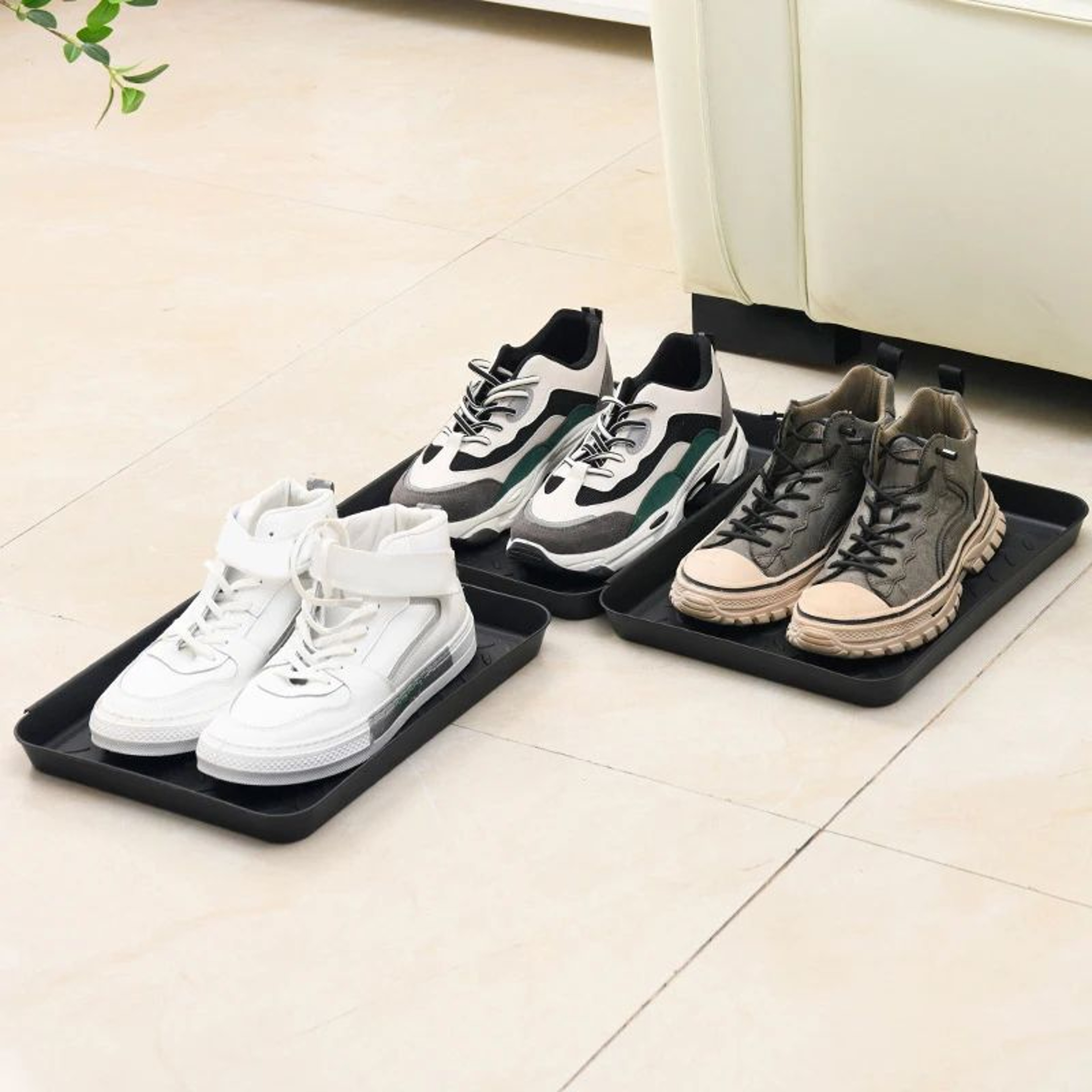Heavy Duty Multifunctional Car Shoe  Boot Storage Tray 7