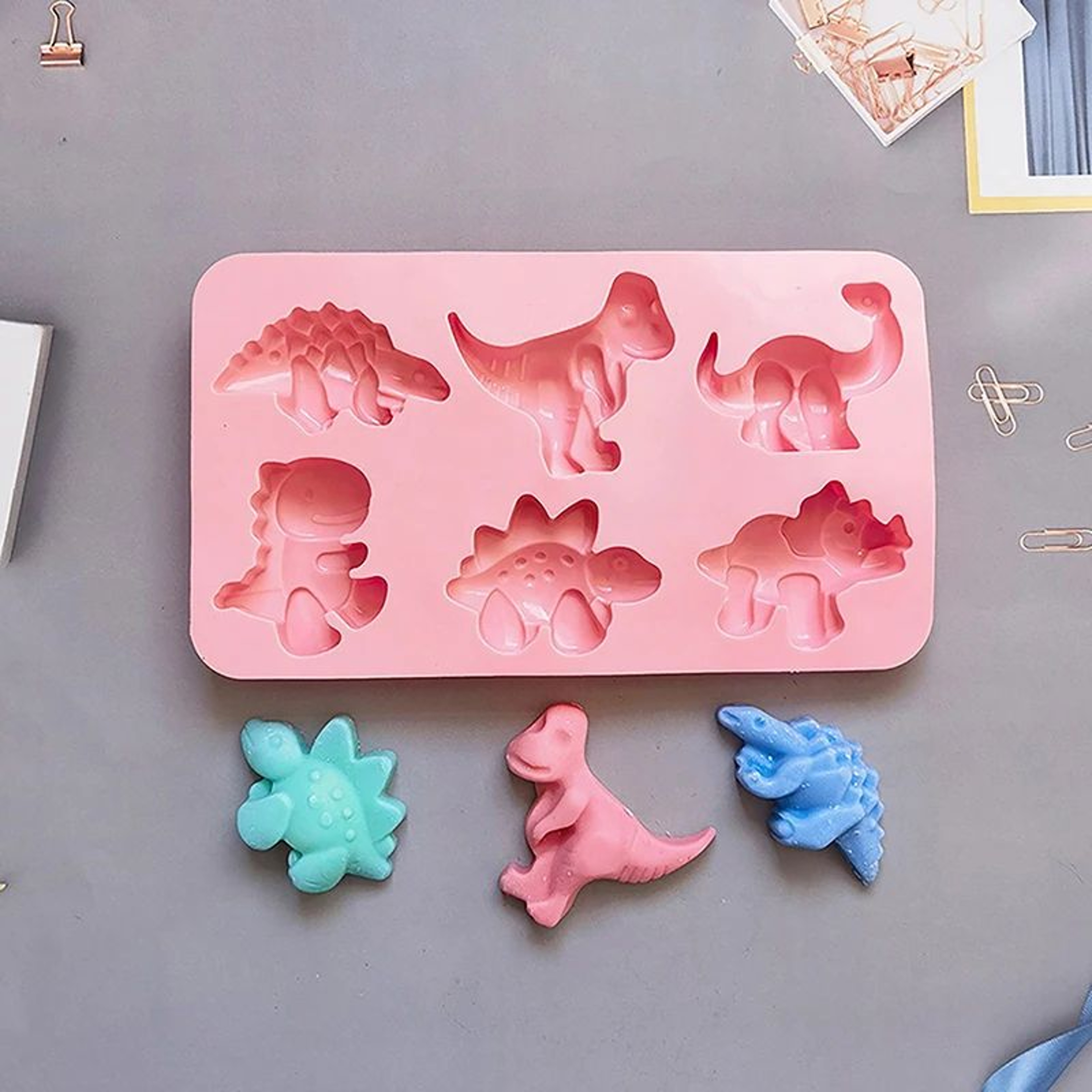 Dinosaur Silicone Baking And Candy Mold 4