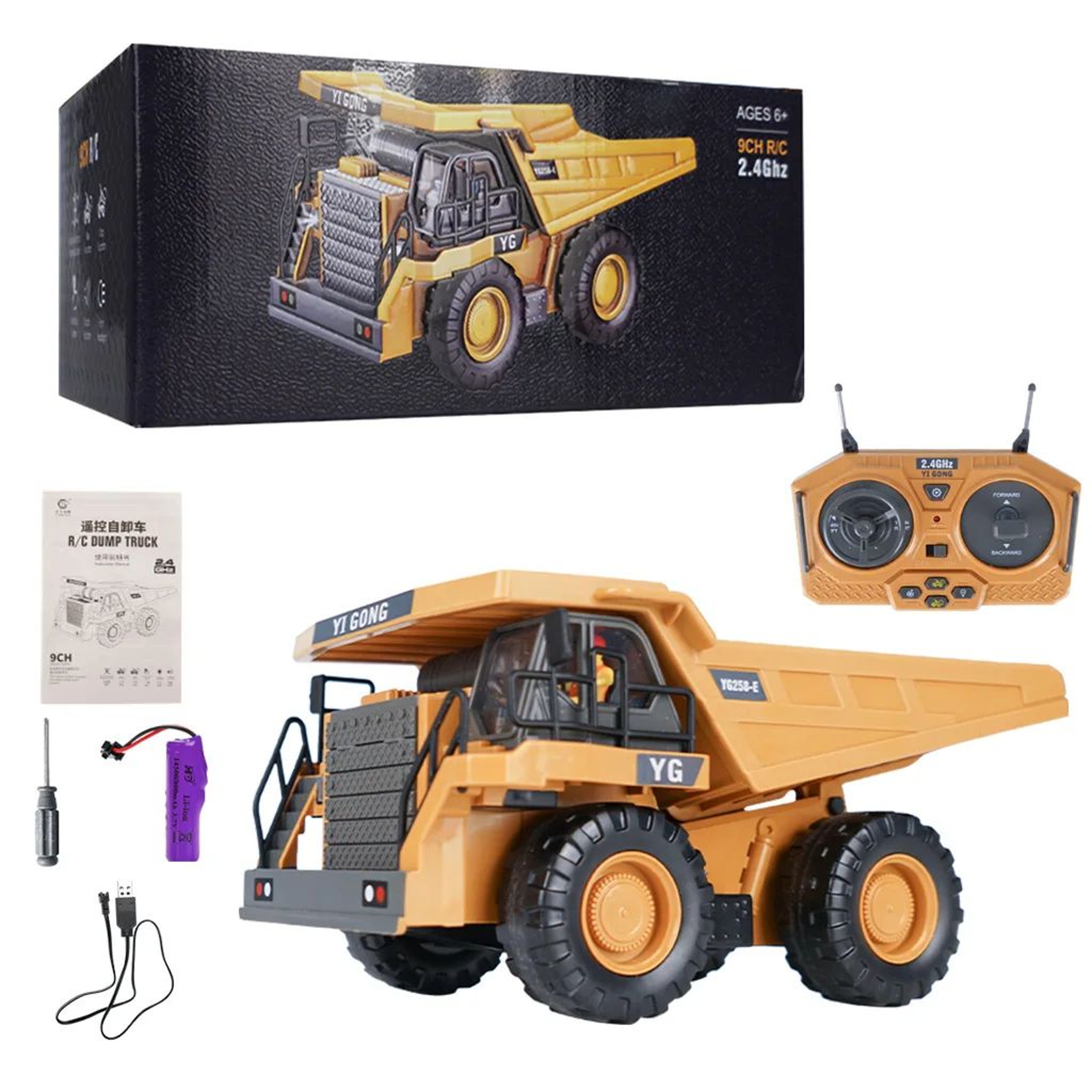 1 20 Remote Control RC Excavator  Dumper Truck 17