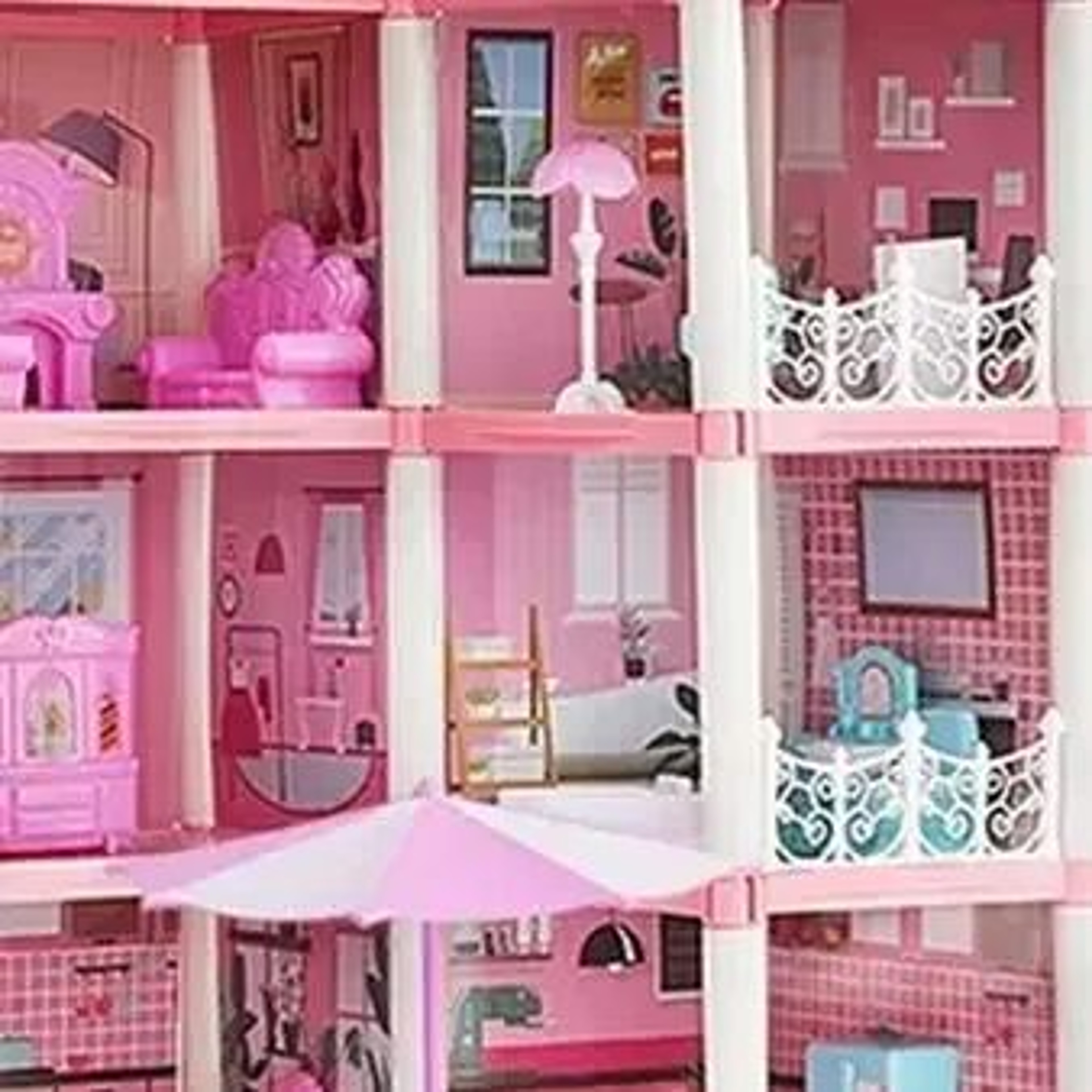 3D DIY Dream Princess Castle Villa Doll House 1