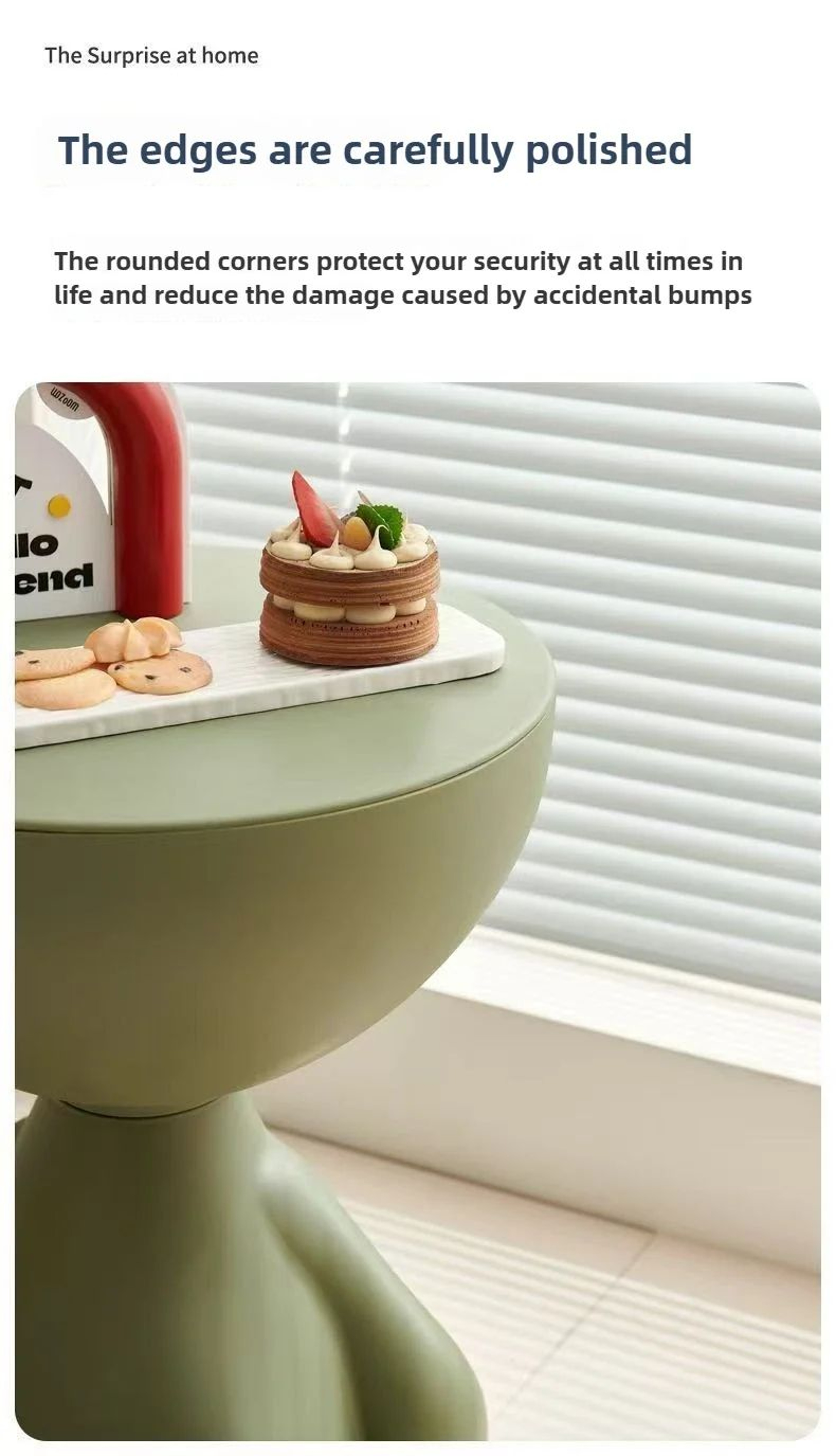 Cartoon Style Sofa Edge Side Table 10