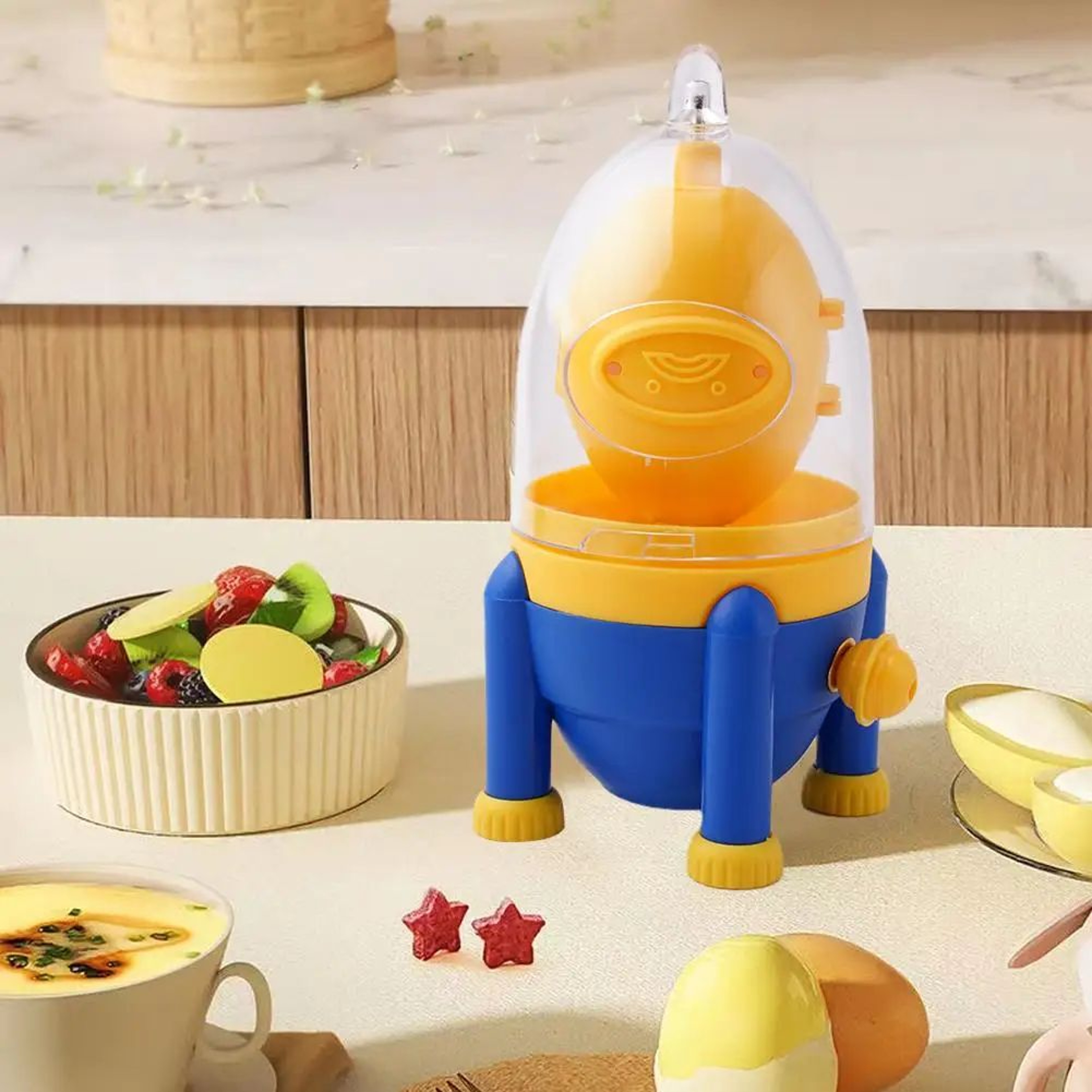 Manual Egg Yolk Mixer Shaker 9