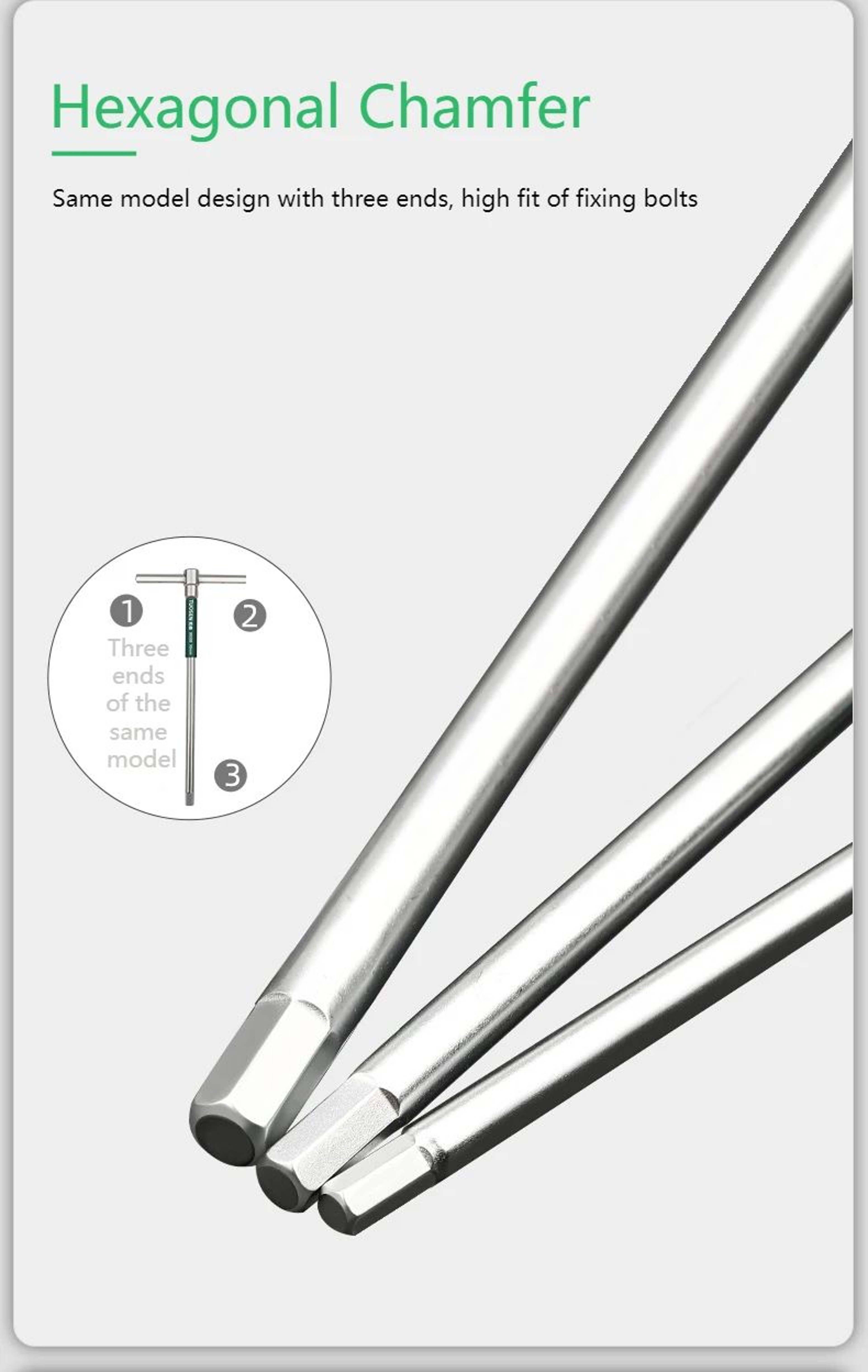 T Type Hex Torx Screwdriver Wrench 9