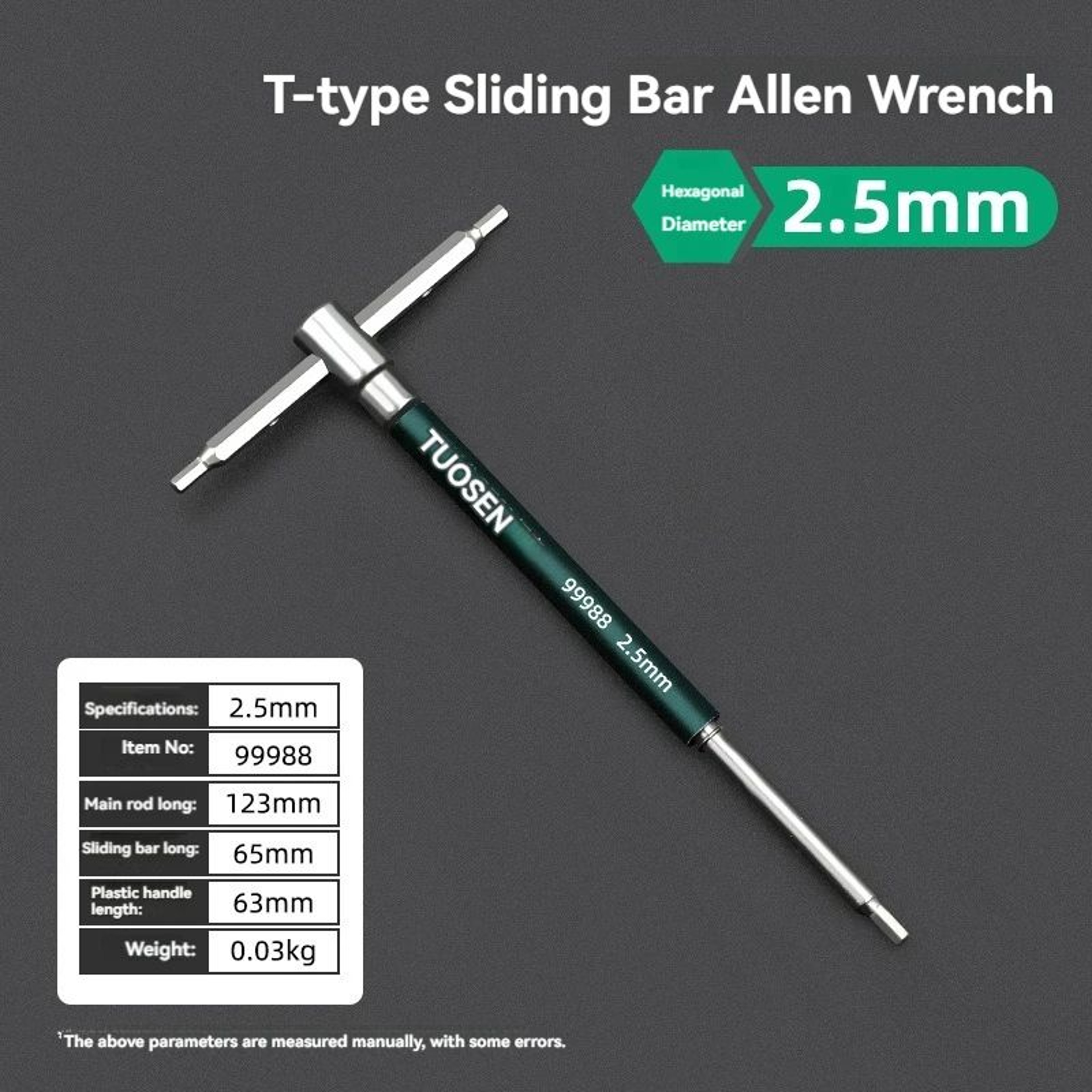 T Type Hex Torx Screwdriver Wrench 10