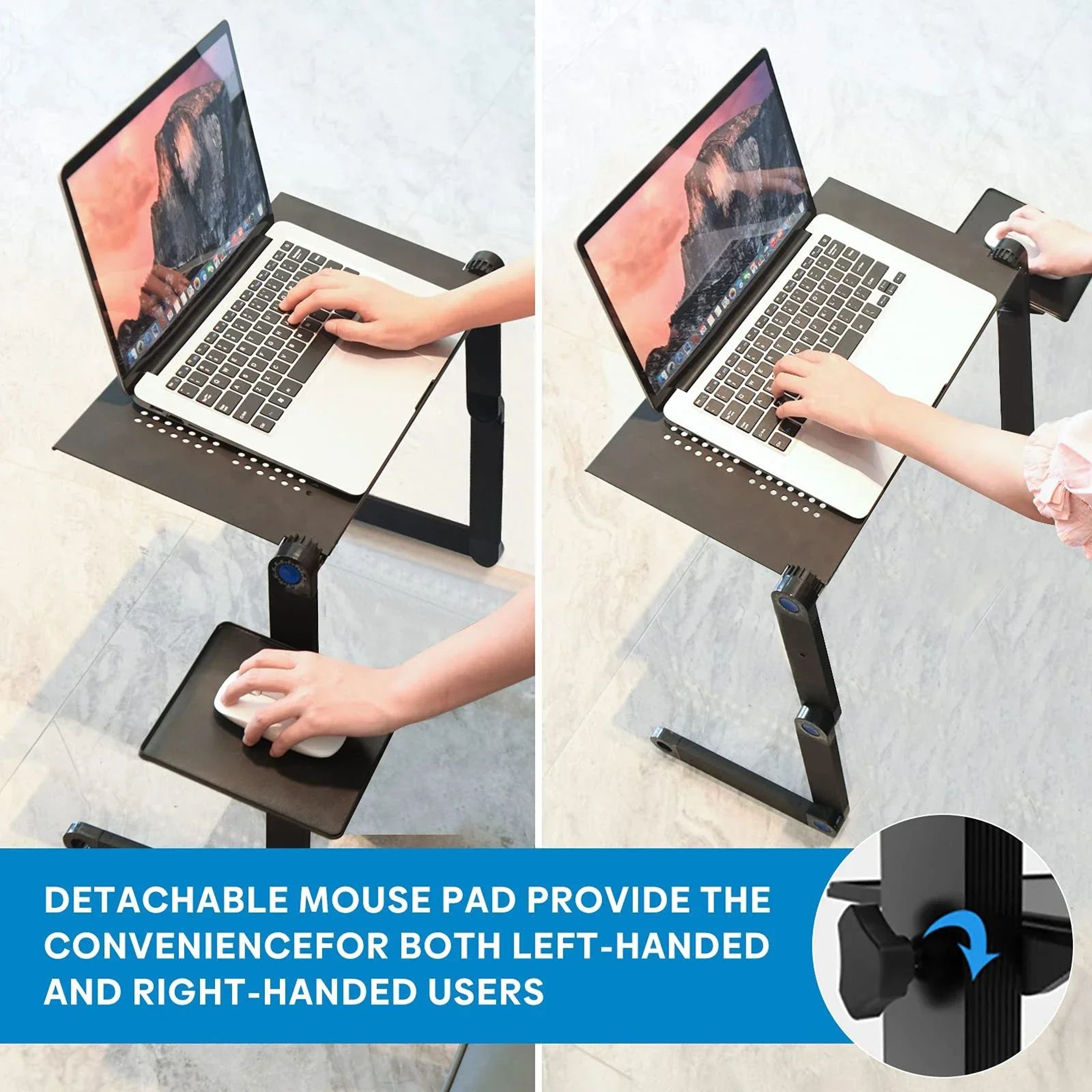 Adjustable Aluminum Laptop Table Stand 2
