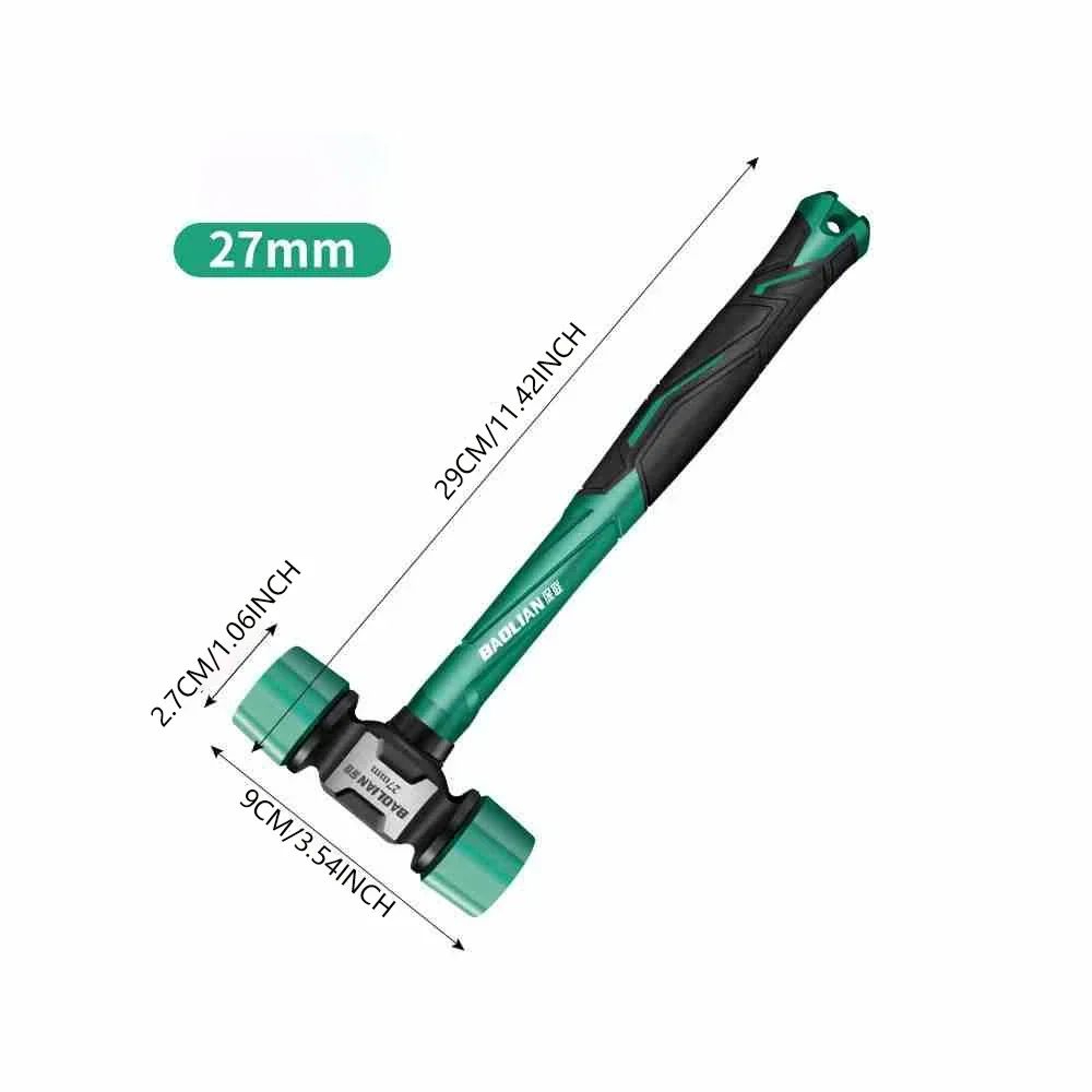 Multifunction Anti Vibration Rubber Hammer 13