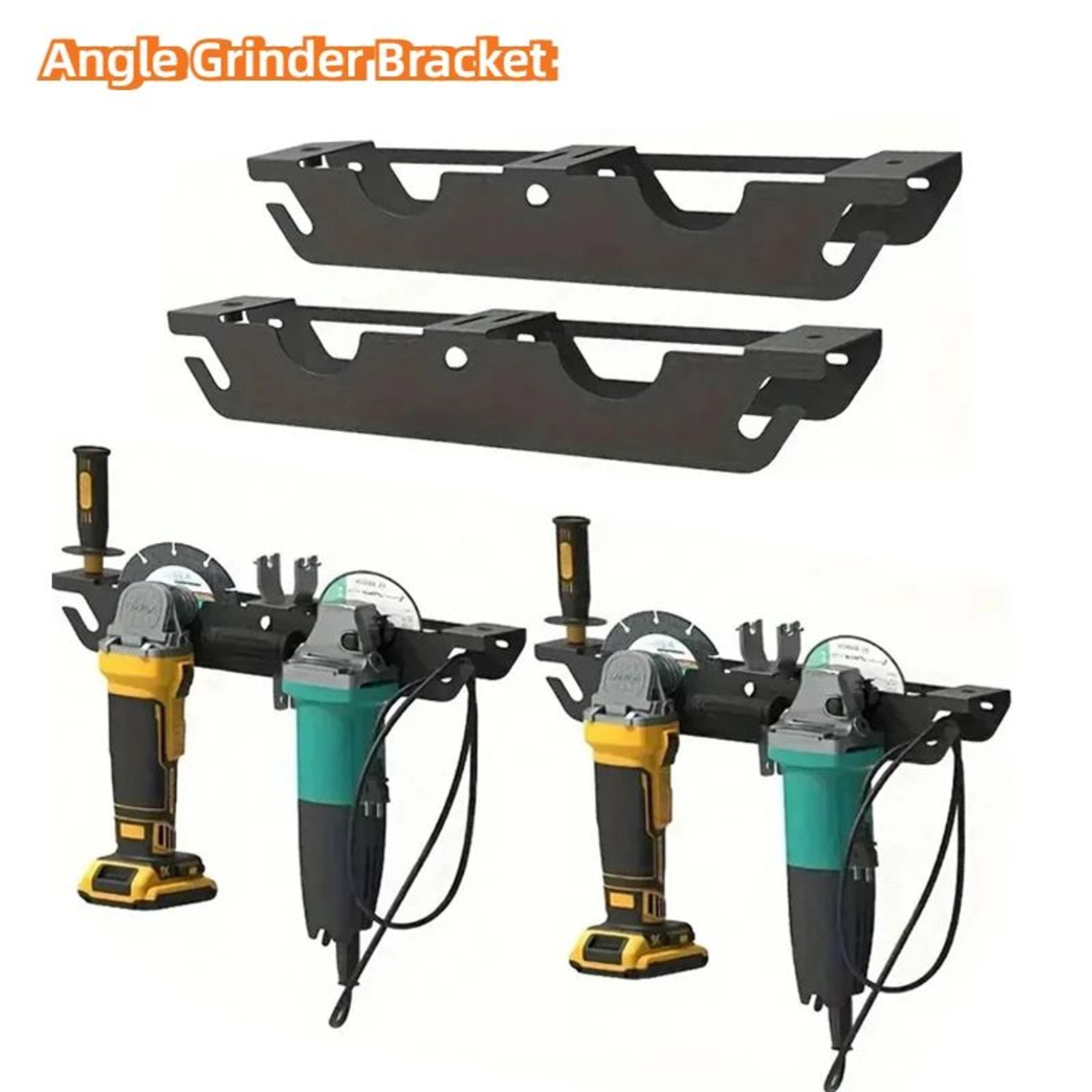 Angle Grinder Storage Rack With Cord Hanger 0