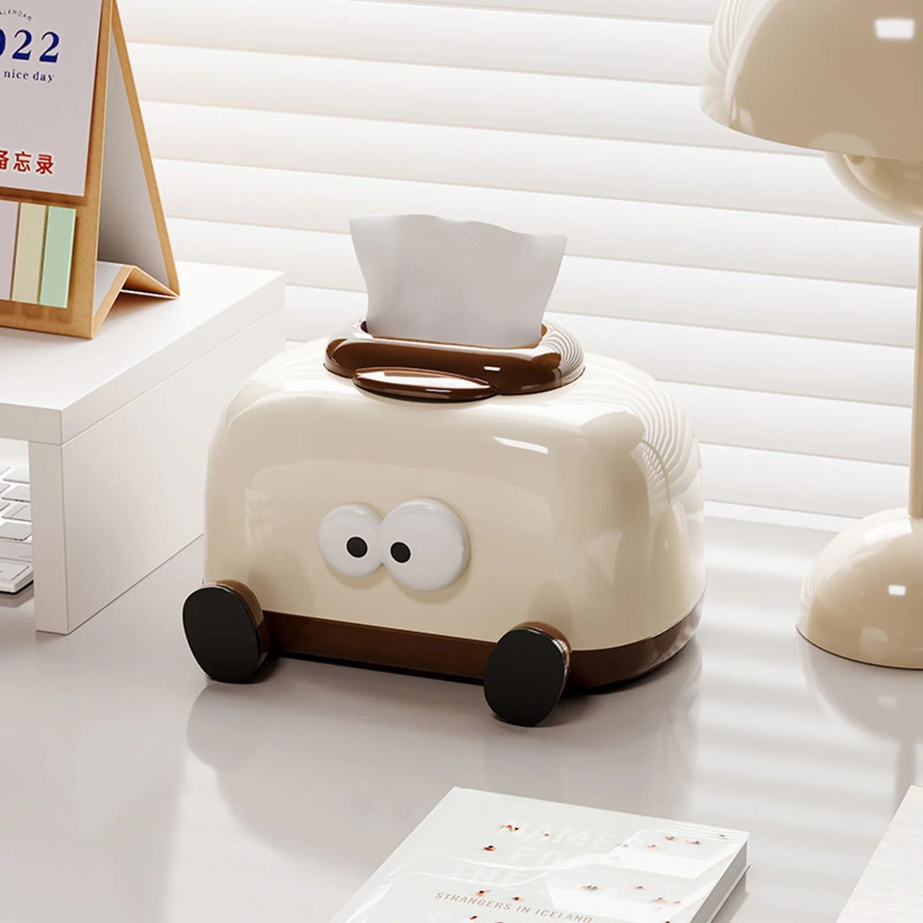 Cute Toaster Tissue Box Holder 2