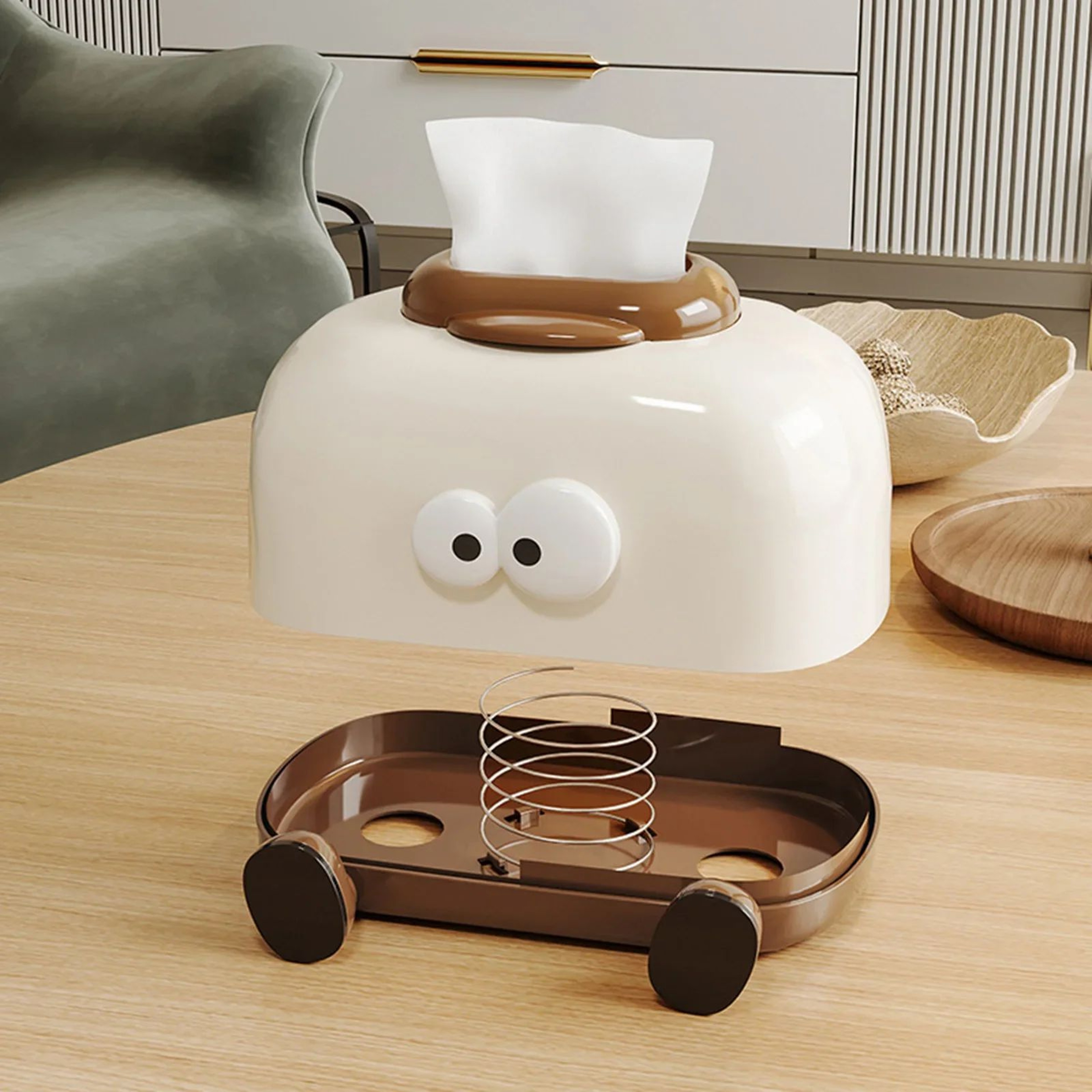 Cute Toaster Tissue Box Holder 5