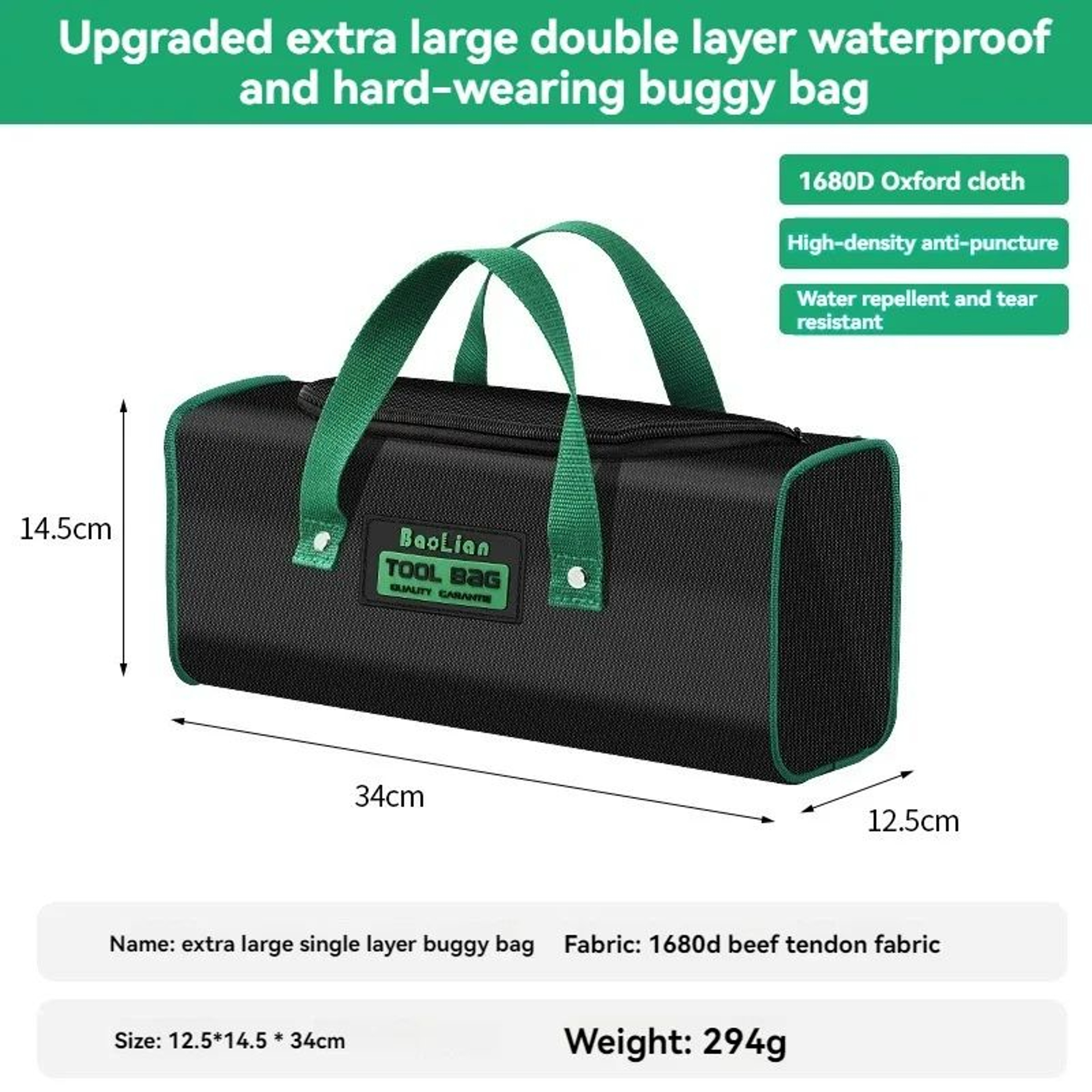 Waterproof Electrician Tool Bag 19