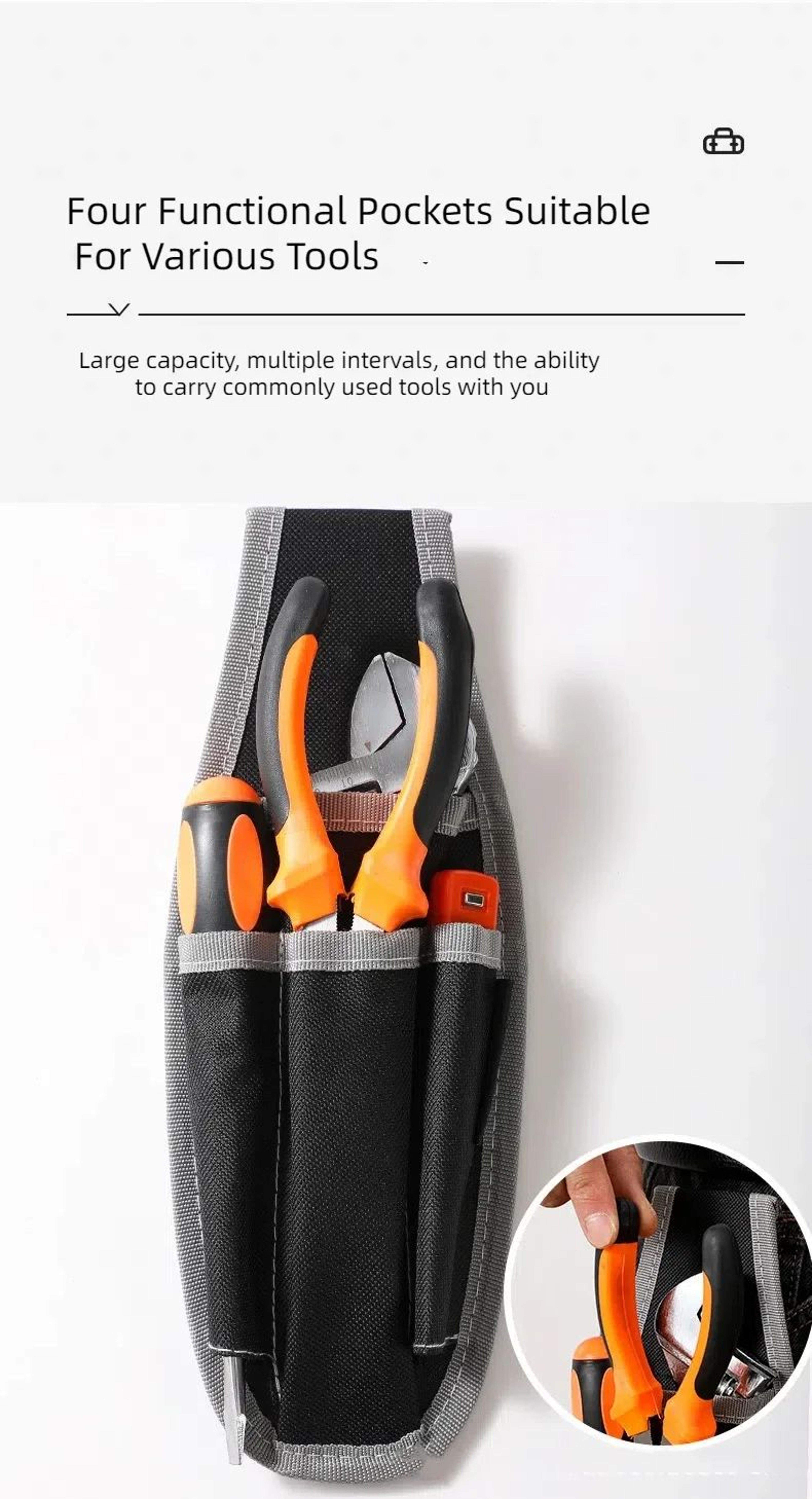 Electric Shears Storage Pocket 9