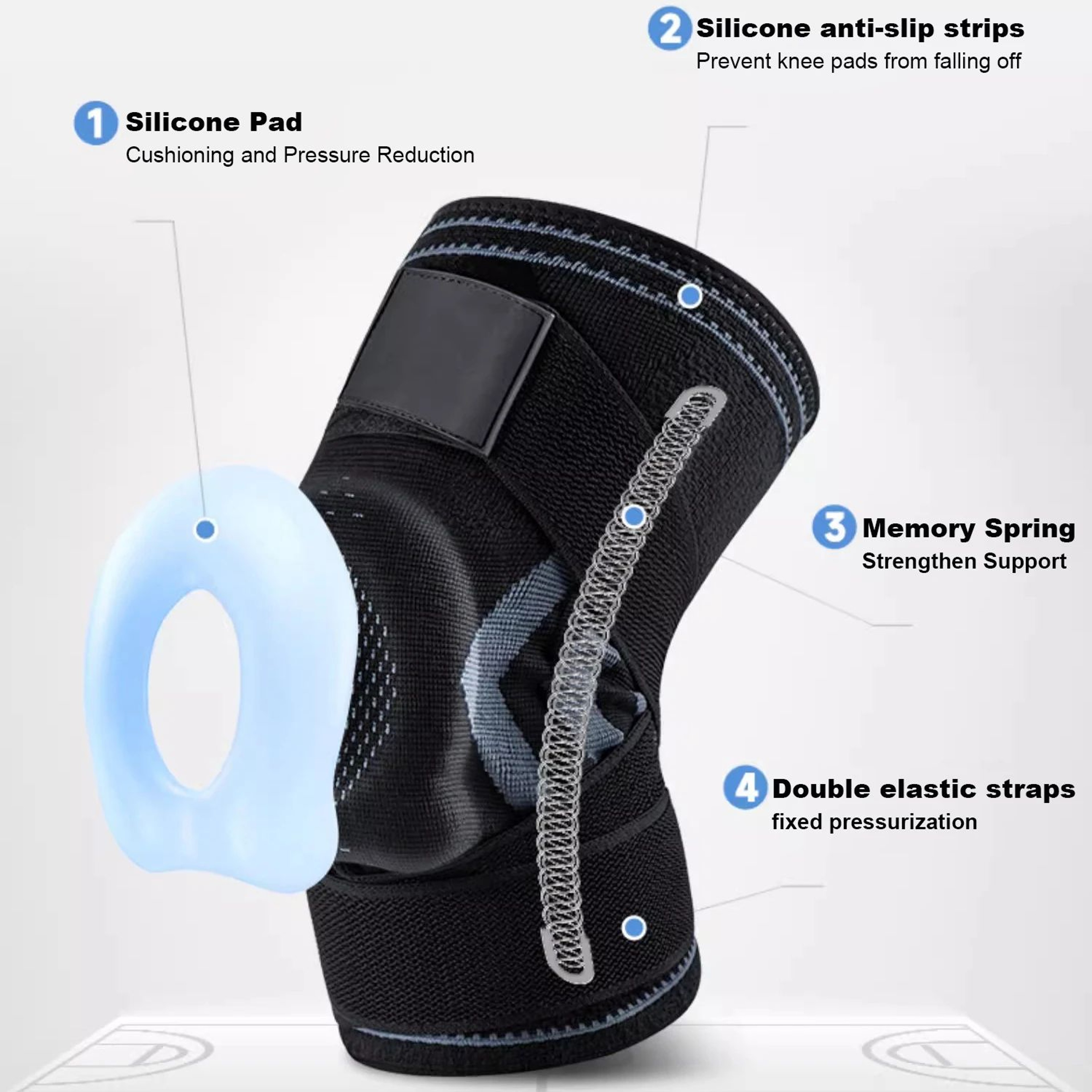 Knee Compression Support Brace 1